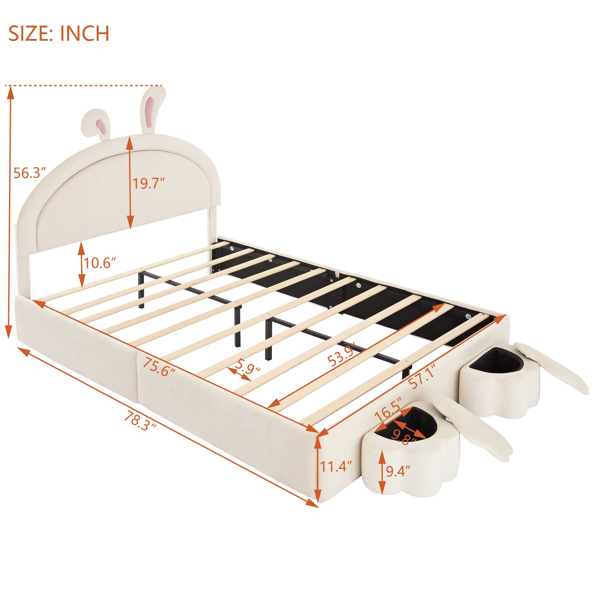 ModernLuxe L-N733P171450A beds - View #4