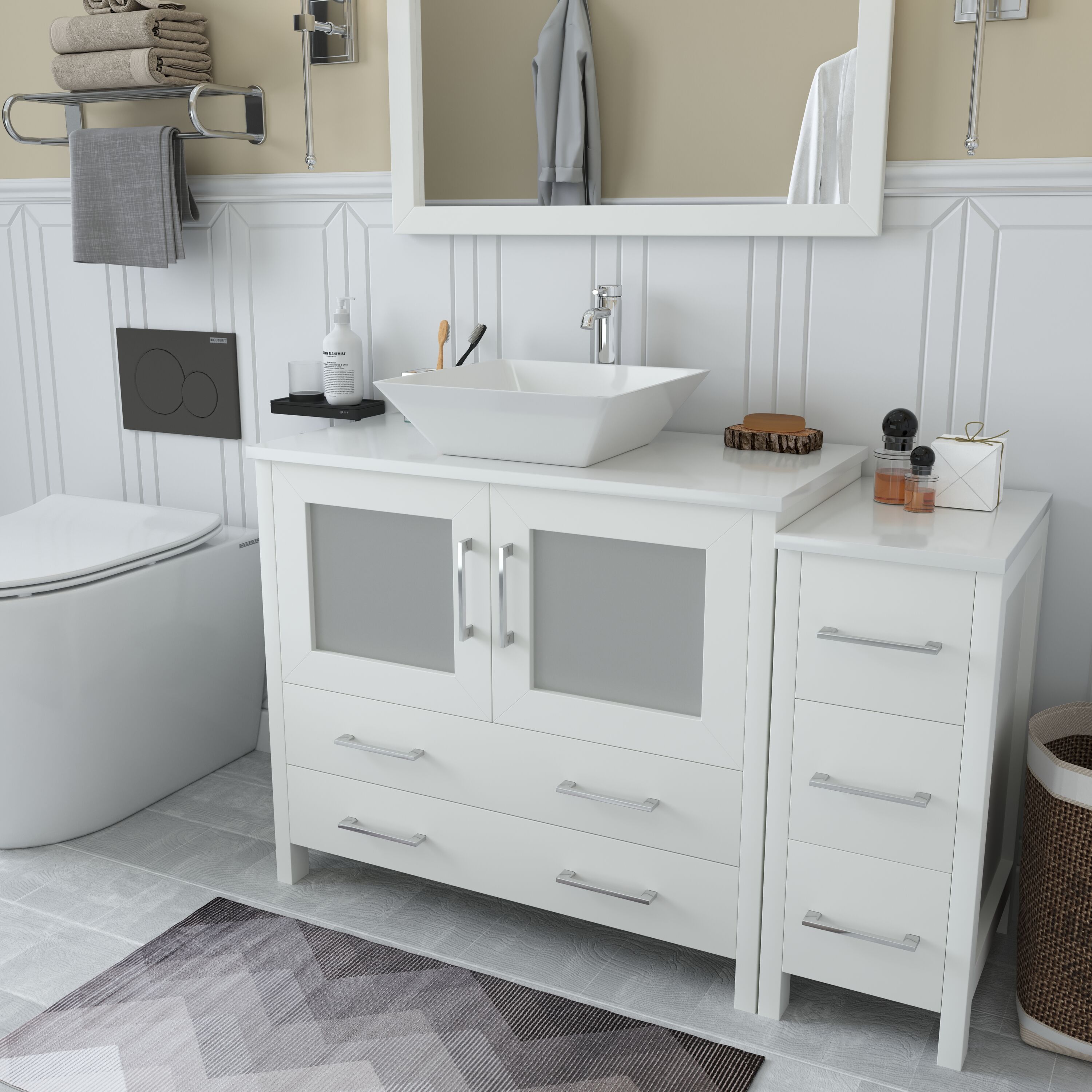Vanity Art VA3136-48W Bath-Vanity-Combo - View #3