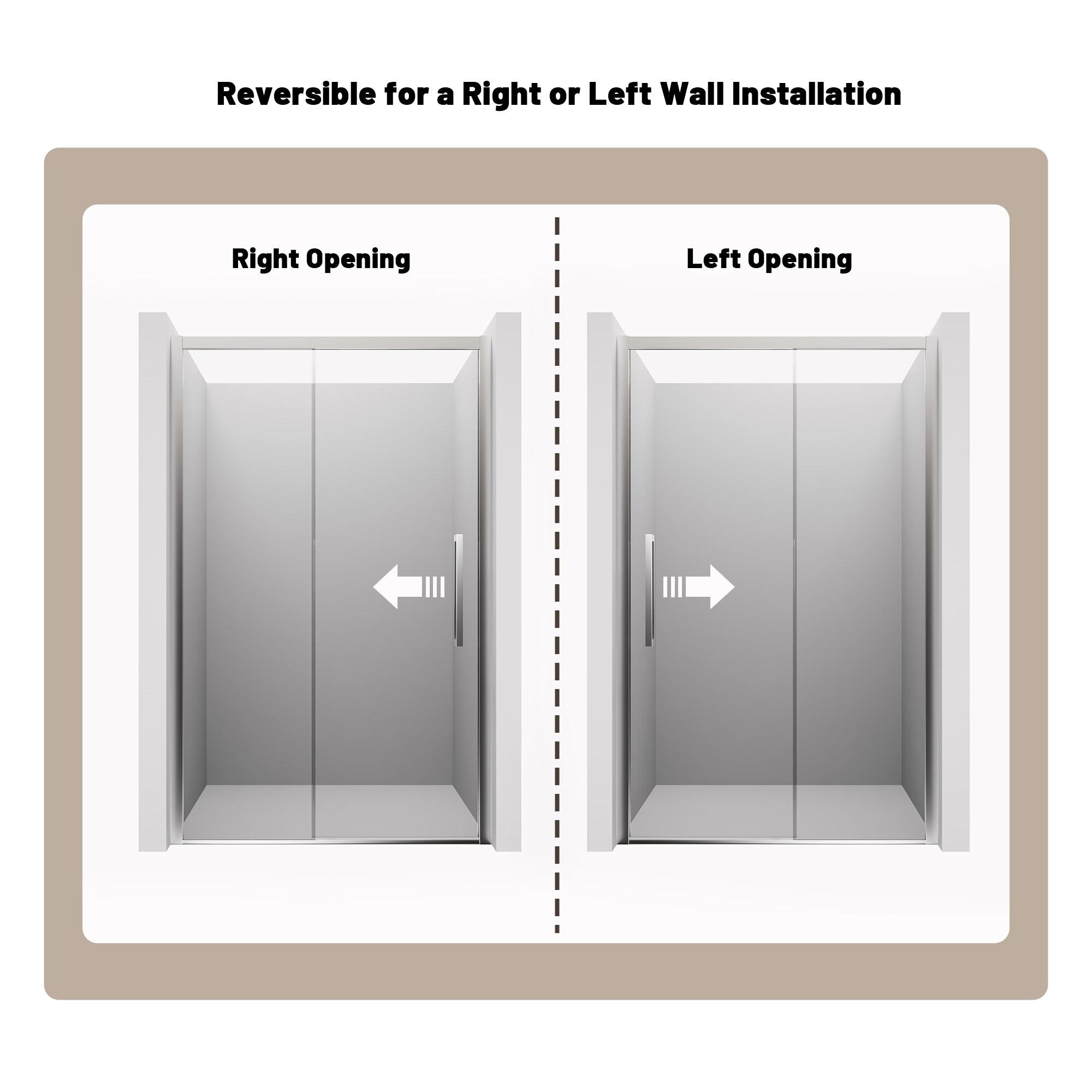 CASAINC CA-GLS4-4876CH Shower-Doors - View #7