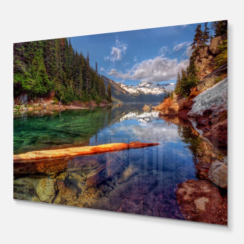 Designart 30-in H x 40-in W Landscape Metal Print at Lowes.com