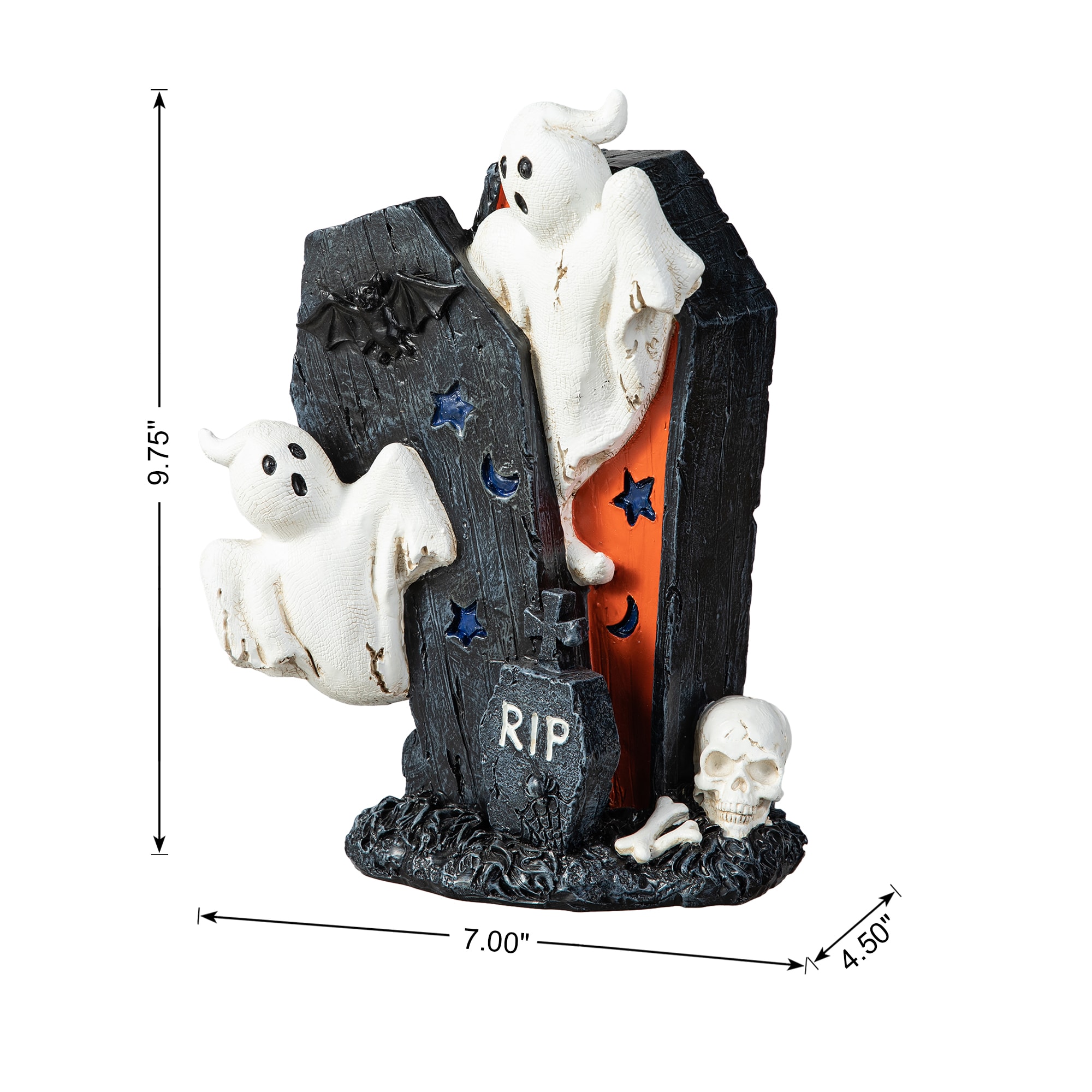 Glitzhome 2039600005 Table-Halloween-Decor - View #5