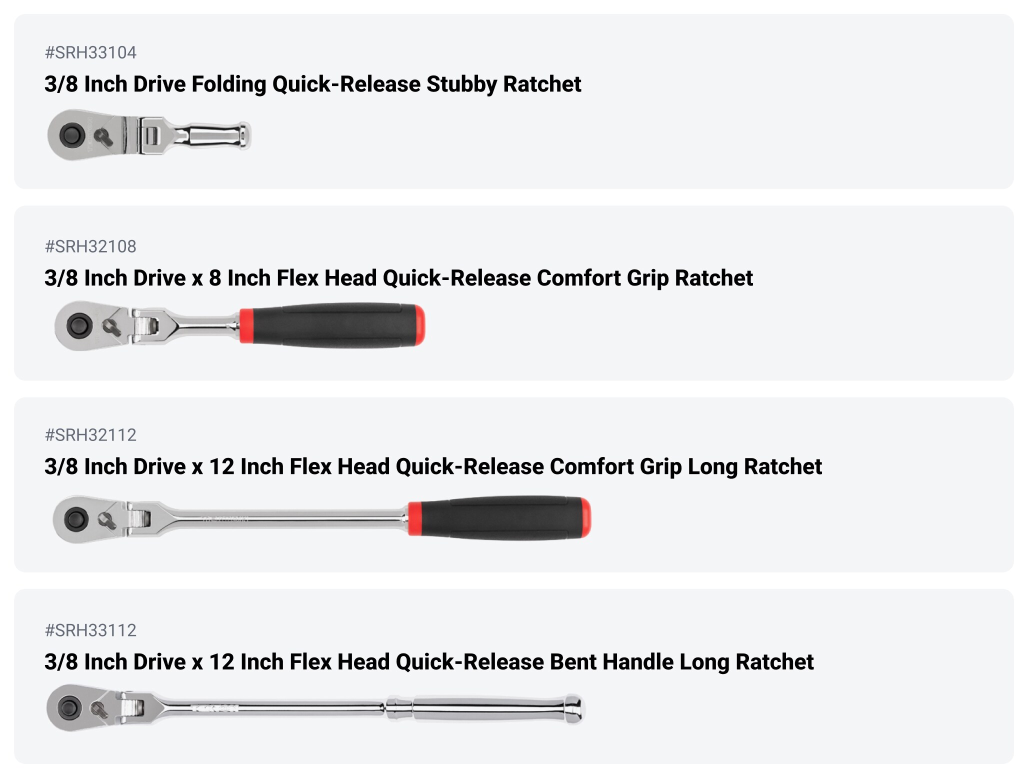 TEKTON SDR99102 ratchets - View #3