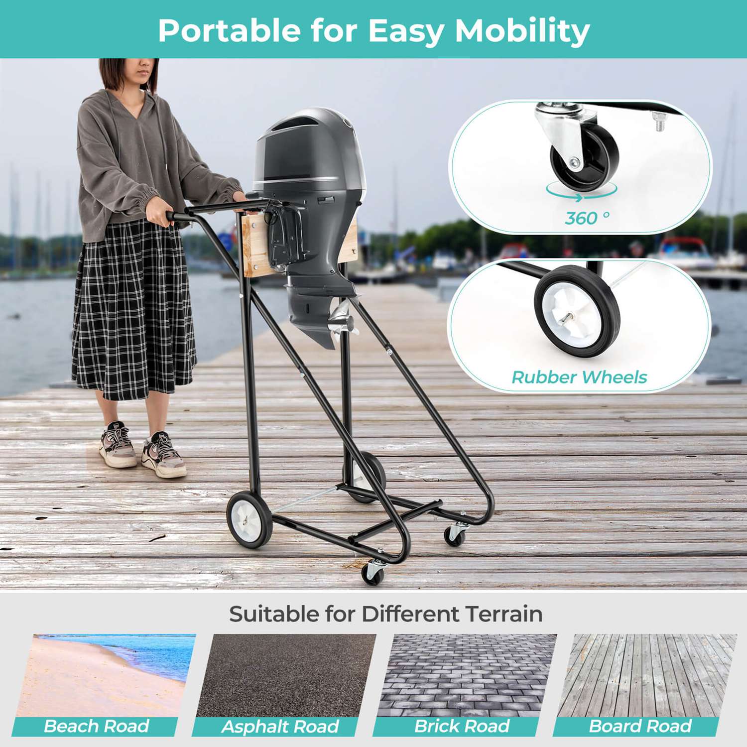 Costway CSHY002701 Hand-Truck-Dollies - View #4