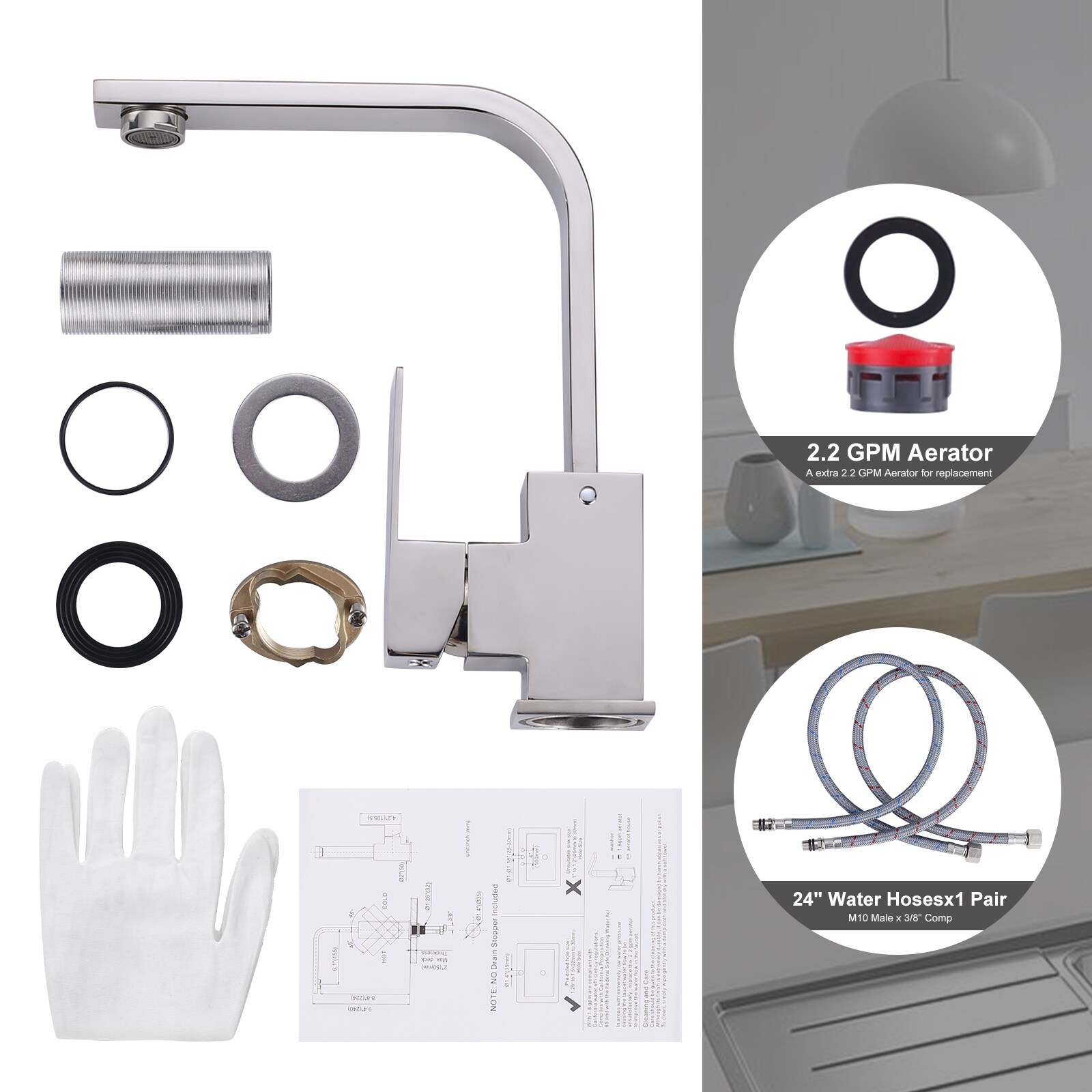 WOWOW 2312301C-LW Lavatory-Faucets - View #9