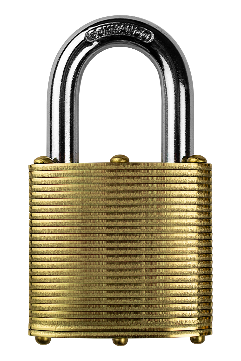 Commando Lock 3000 Marine Keyed Padlock, 1-3/4-in Wide x 1-1/8-in Shackle