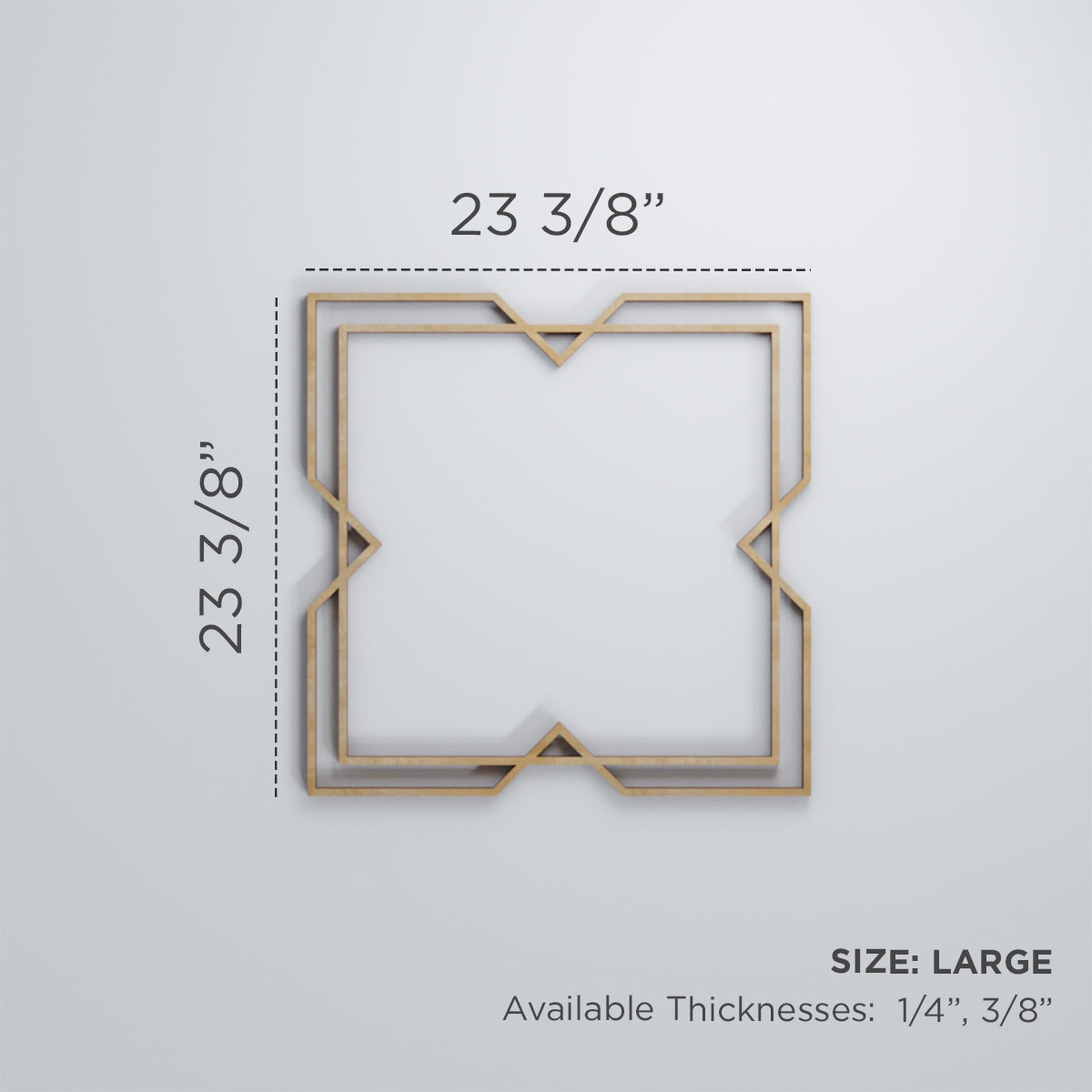 Ekena Millwork WALW24X24X0375FMGCH Wall-Panels - View #3