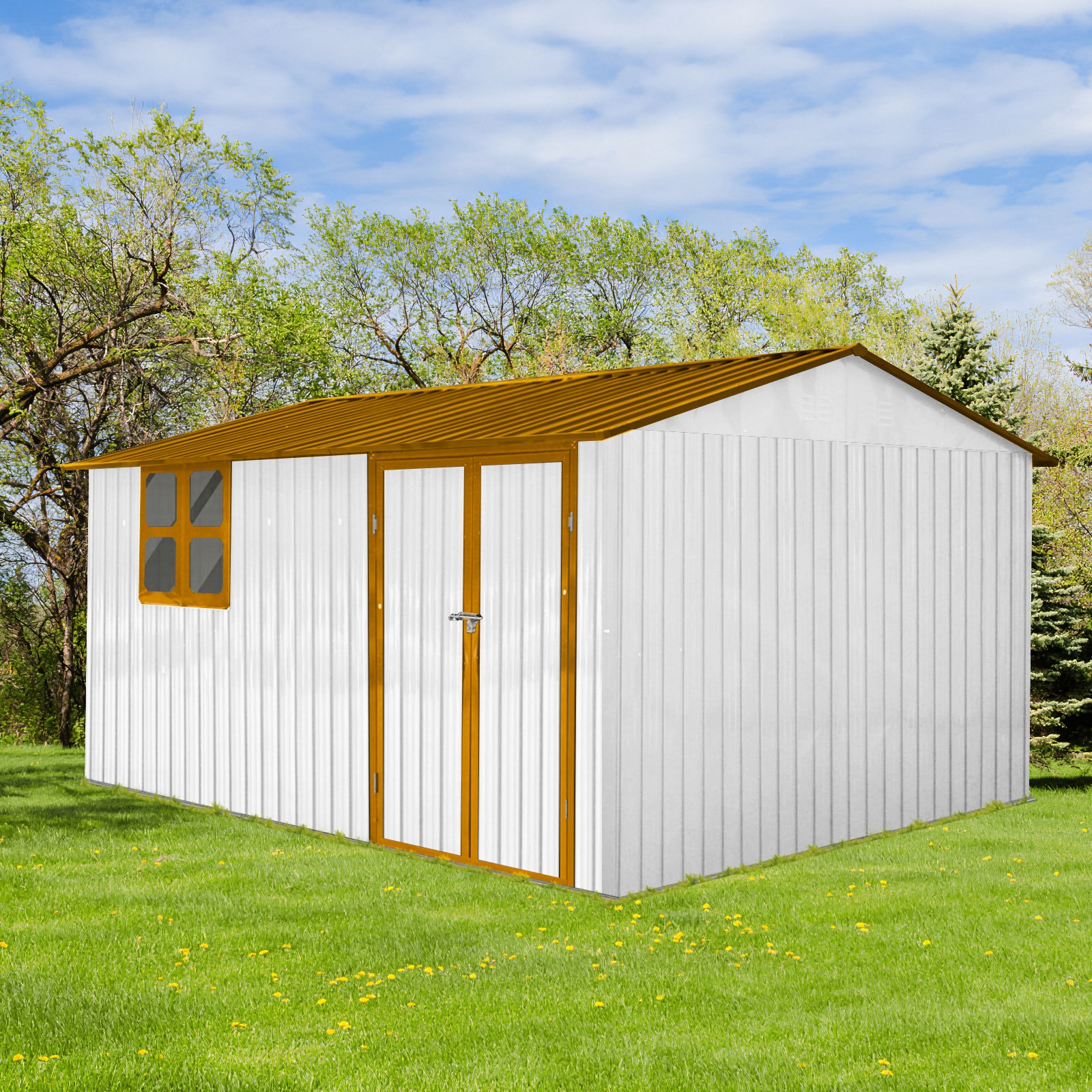 GDFStudio 329386 Metal-Storage-Buildings-Sheds - View #7