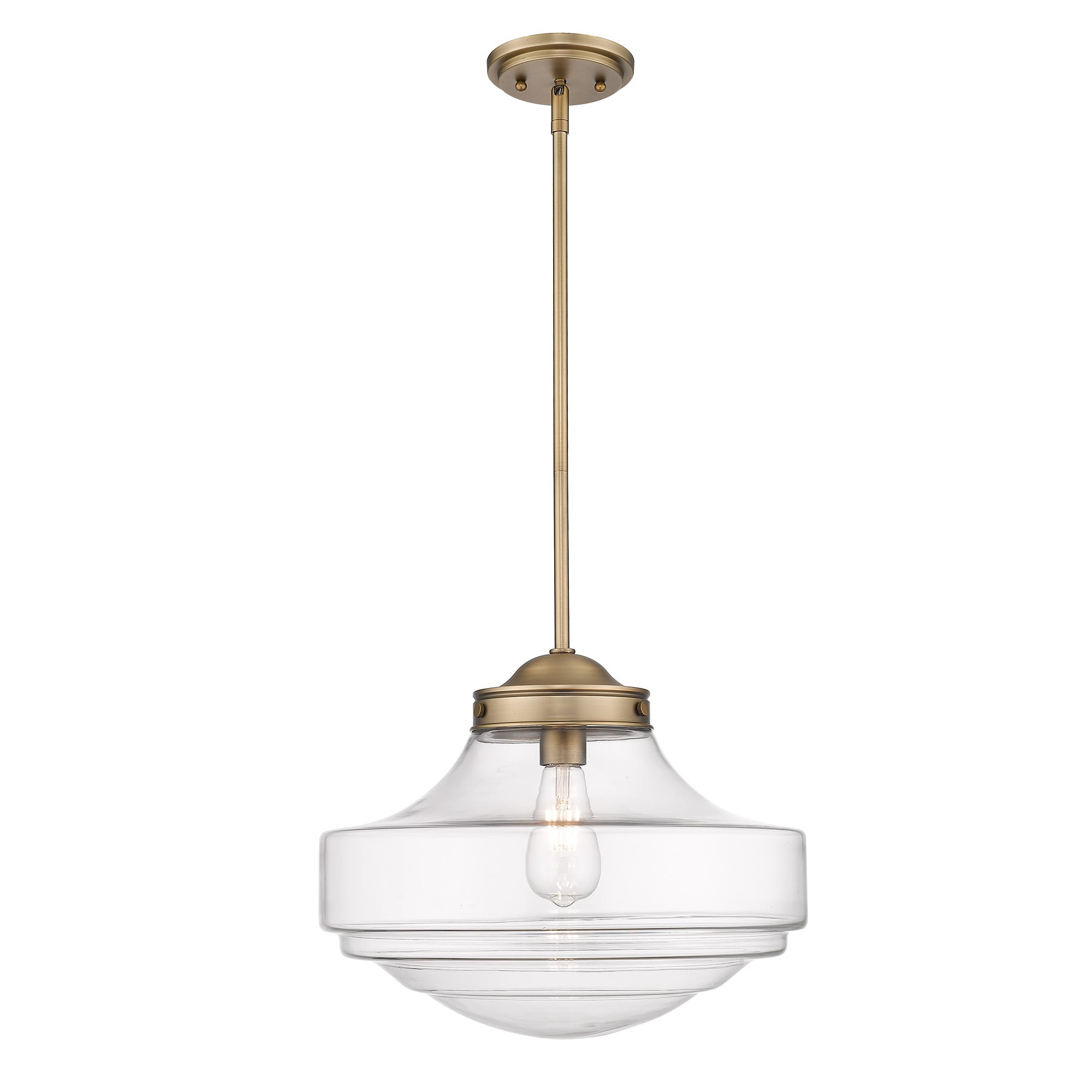 Golden Lighting 0508-L MBS-CLR Pendant-Lights - View #2