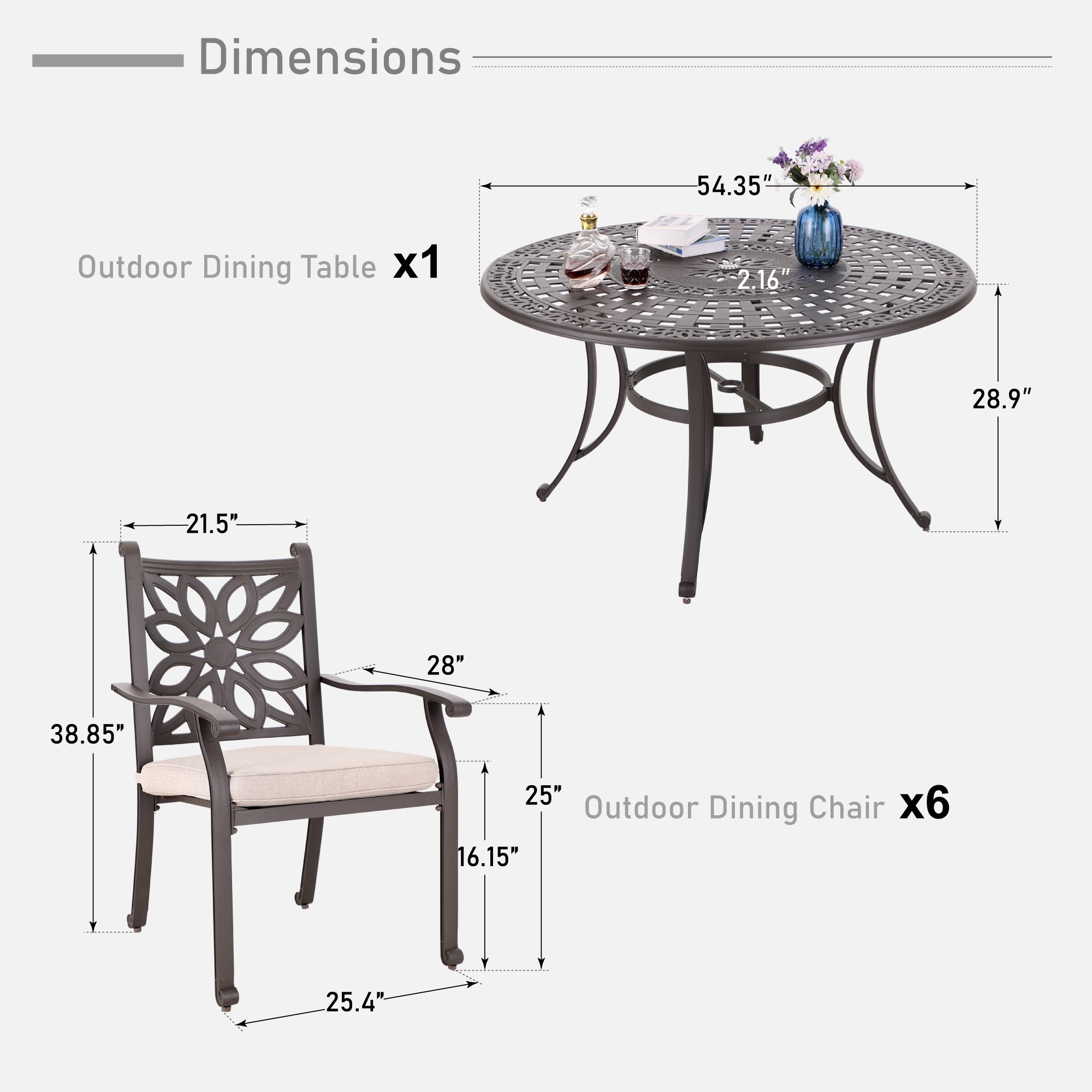 Sunshine Valley S7-7903 Patio-Dining-Sets - View #10