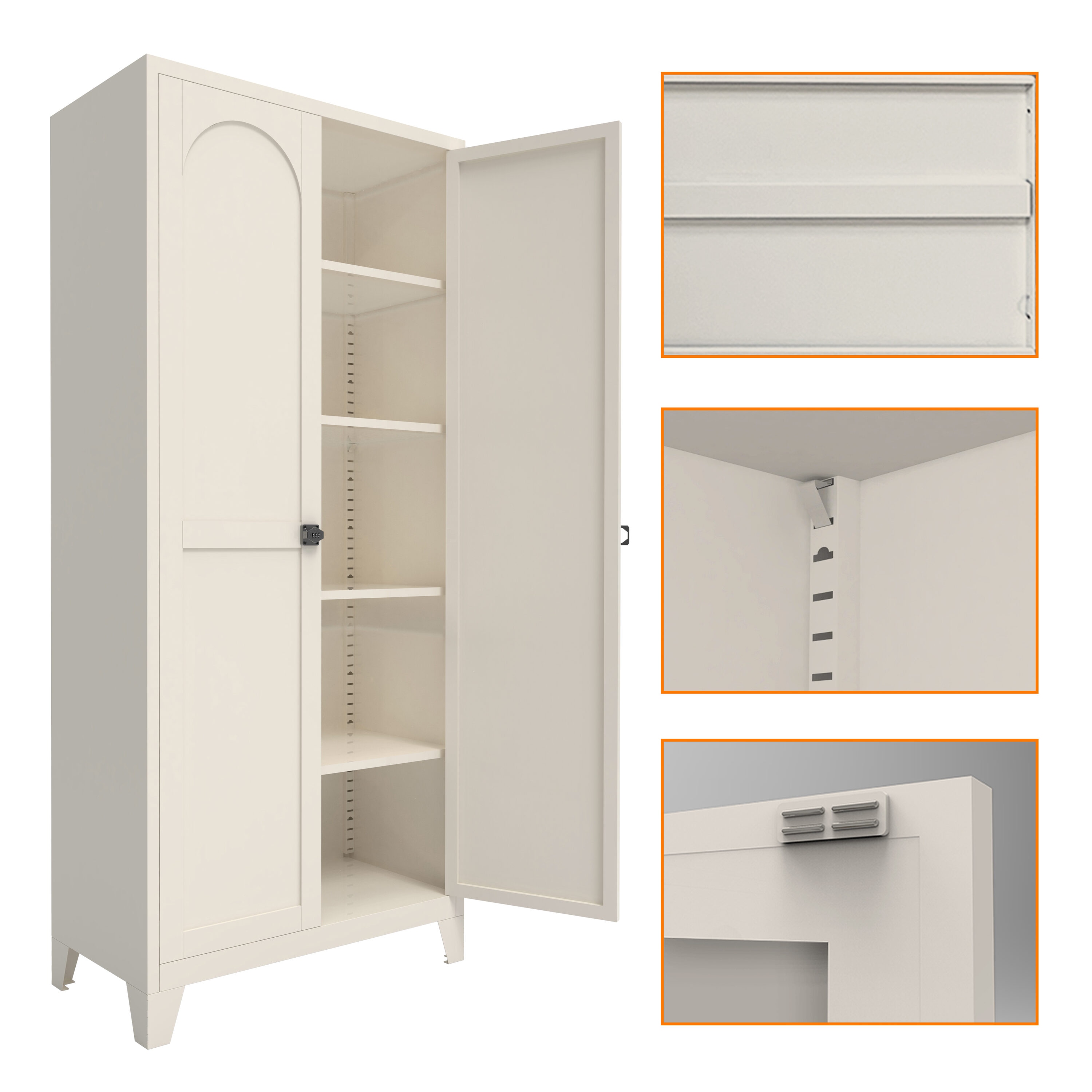 Siavonce XH92986 Utility-Storage-Cabinets - View #6