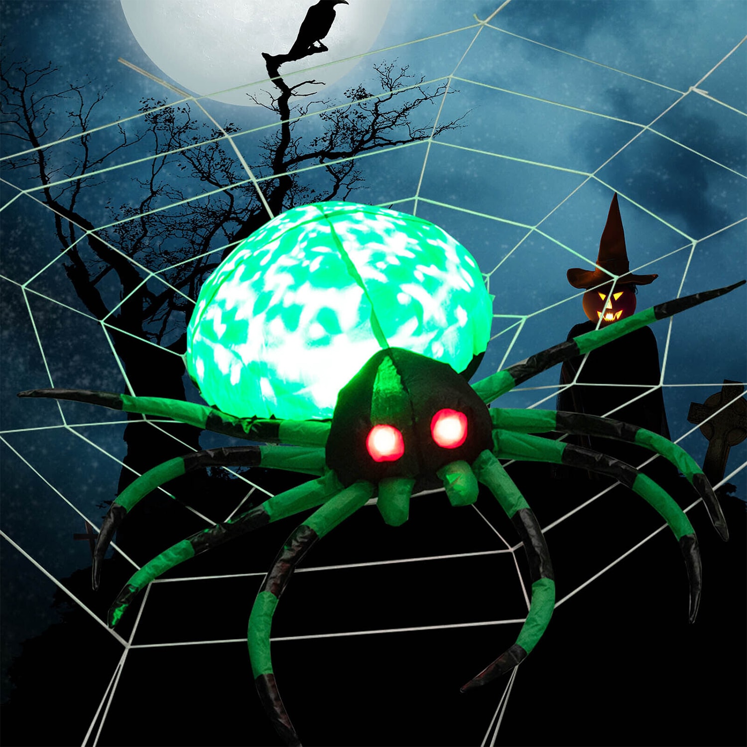 WELLFOR TX-HGY-10003US Outdoor-Halloween-Decor - View #4
