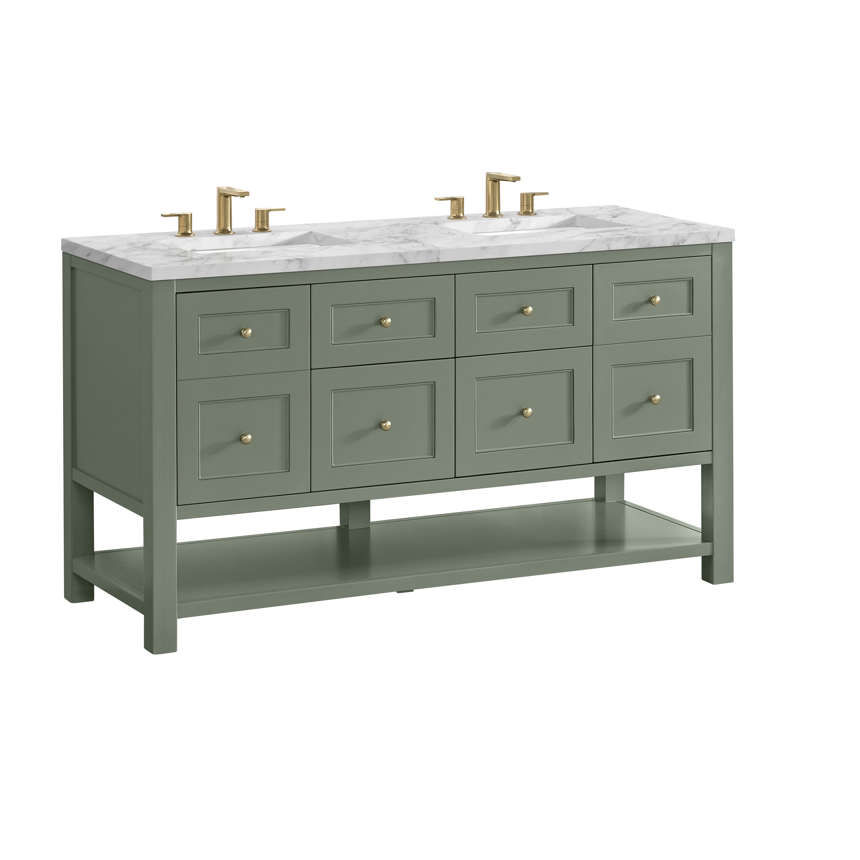 James Martin Vanities 330-V60D-SC-3CAR Bath-Vanity-Combo - View #8