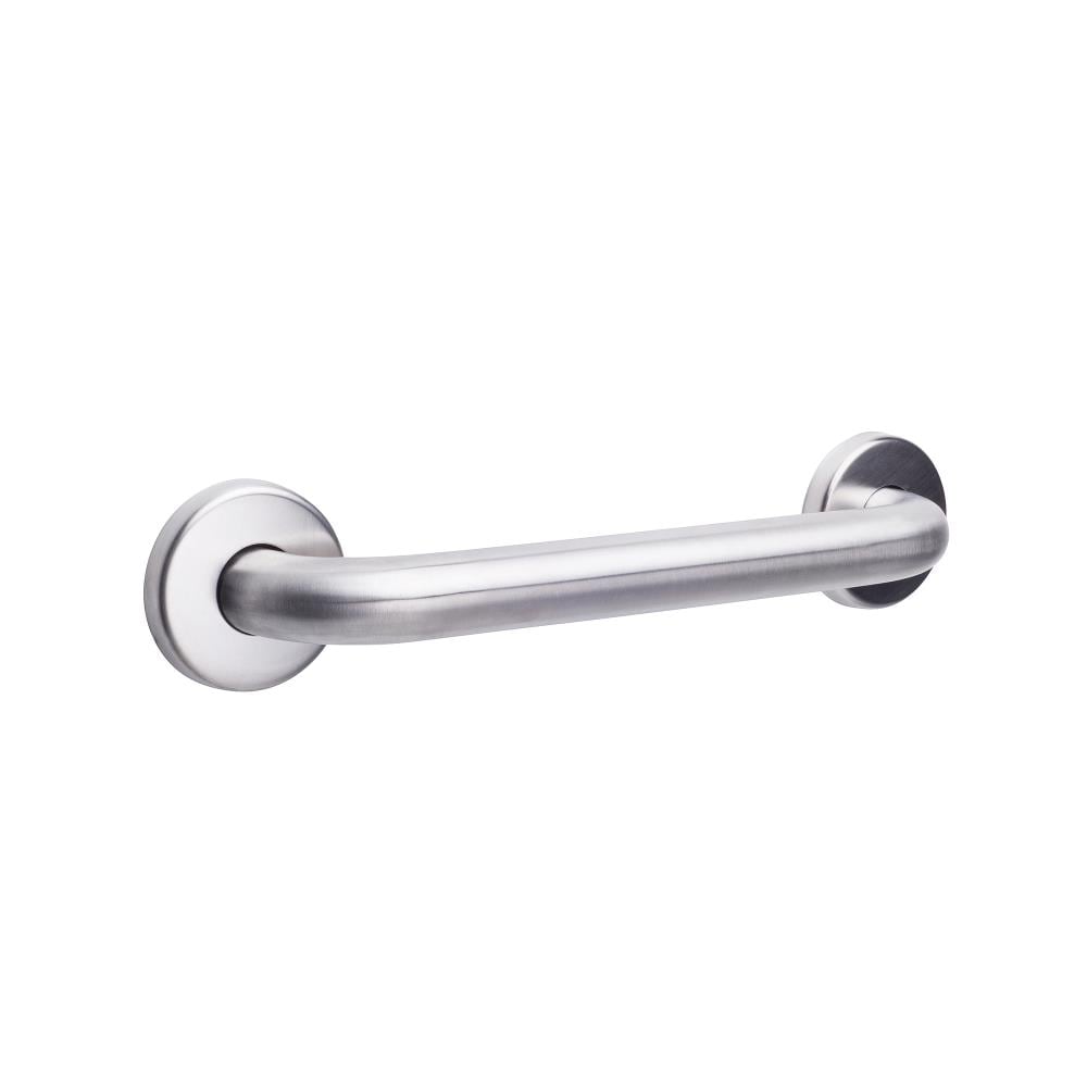 CSI Bathware BAR-SB24-TW-150-SA Straight bar 24-in Satin Stainless Wall Mount ADA Compliant Grab Bar (500-lb Weight Capacity)