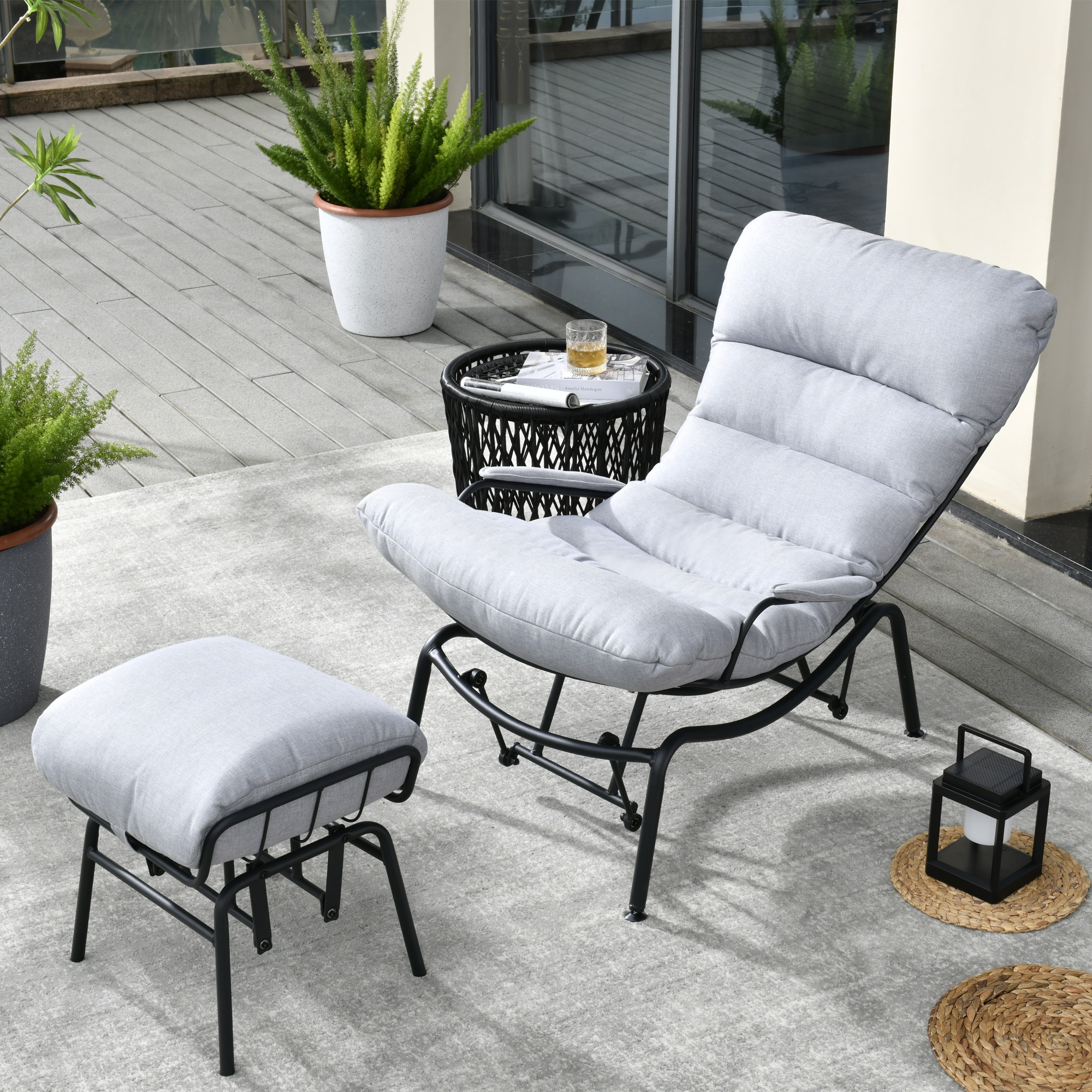 Lowes small best sale space patio furniture