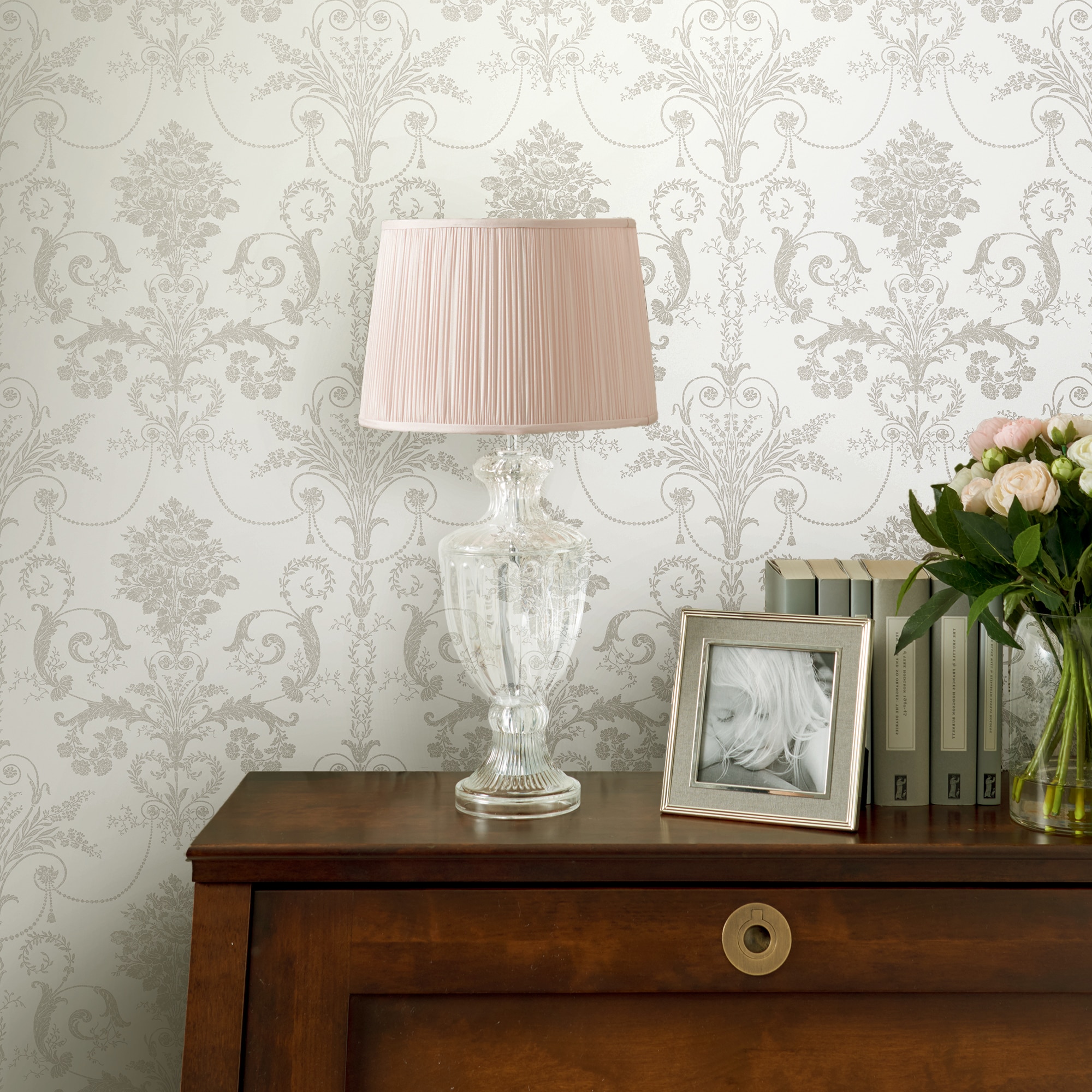 Josette Amethyst Wallpaper - Wallpaper Inn %