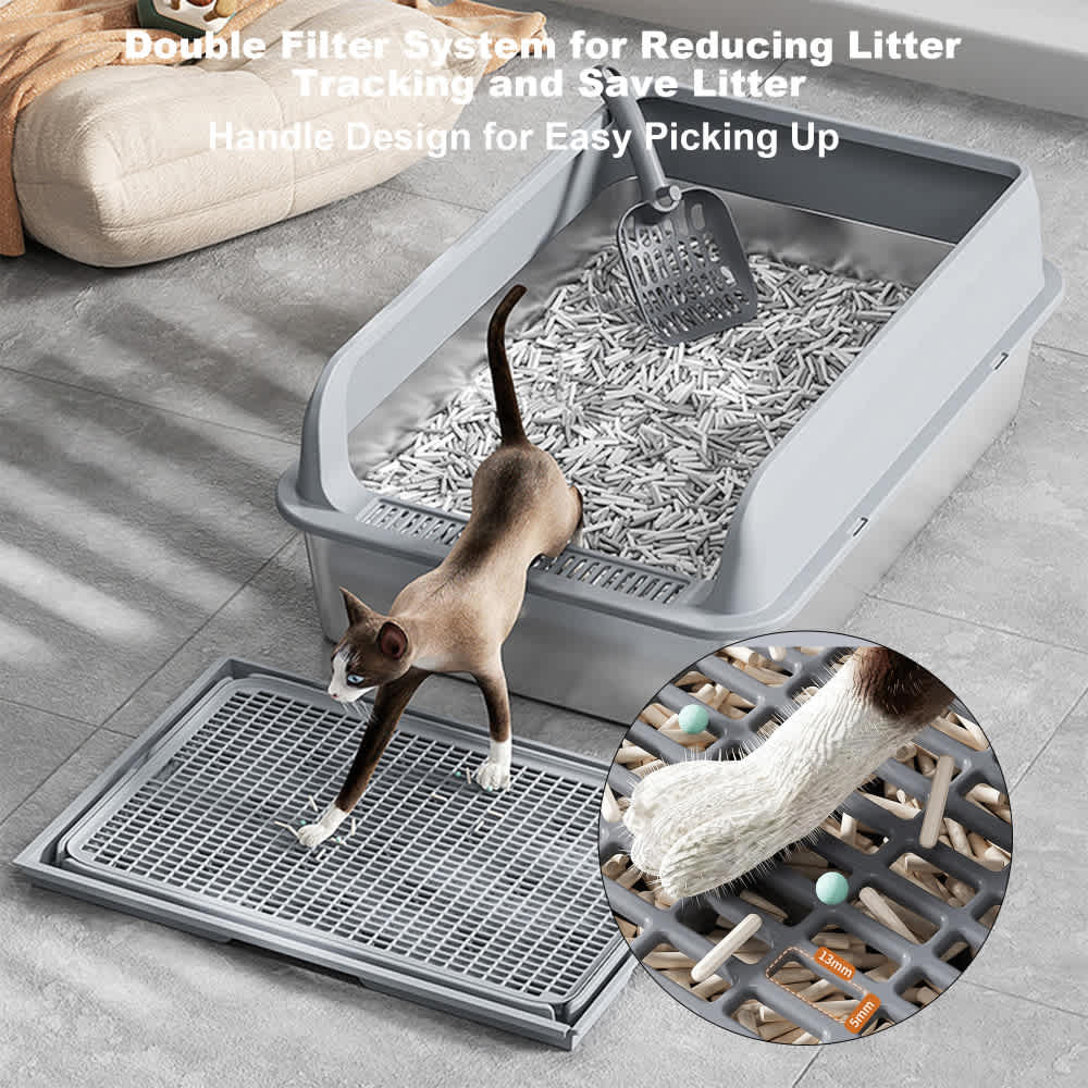 Qeetex WLS-PPS-333QQ6G4 Cat-Litter-Box - View #4