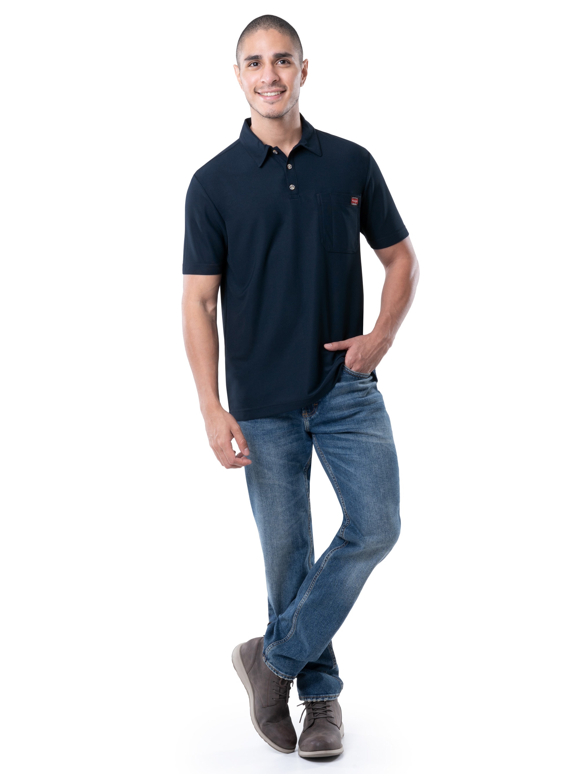Wrangler 65056-NVY-M Tops-Shirts - View #7