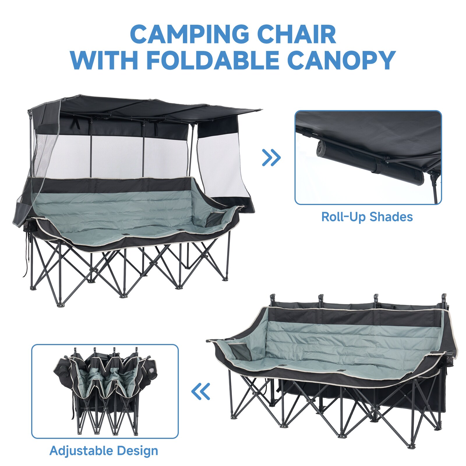 MOONCOOL PTY-ZYTBY000-A1-LS03 Beach-Camping-Chairs - View #7