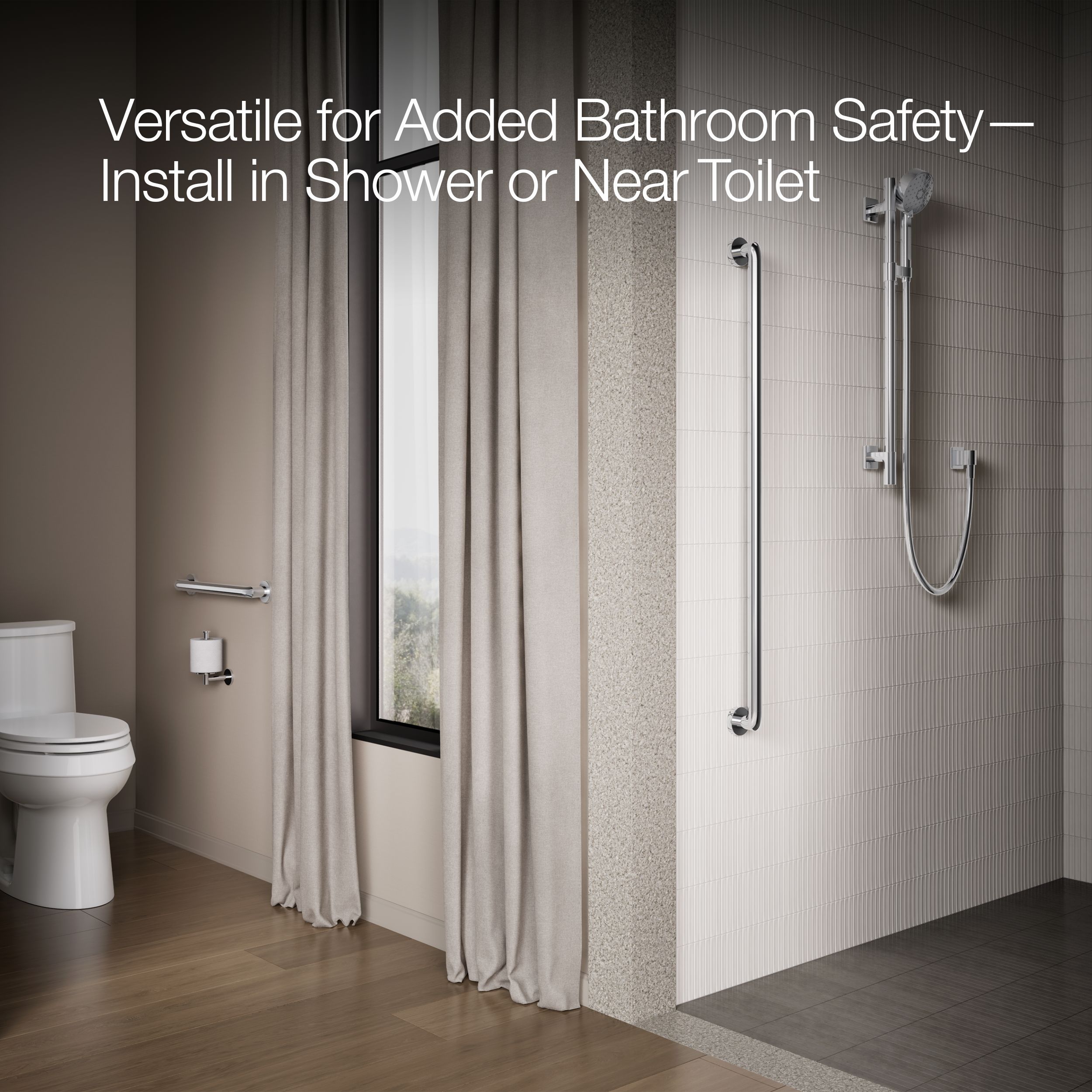 KOHLER K-22824-CP Grab-Bars - View #5