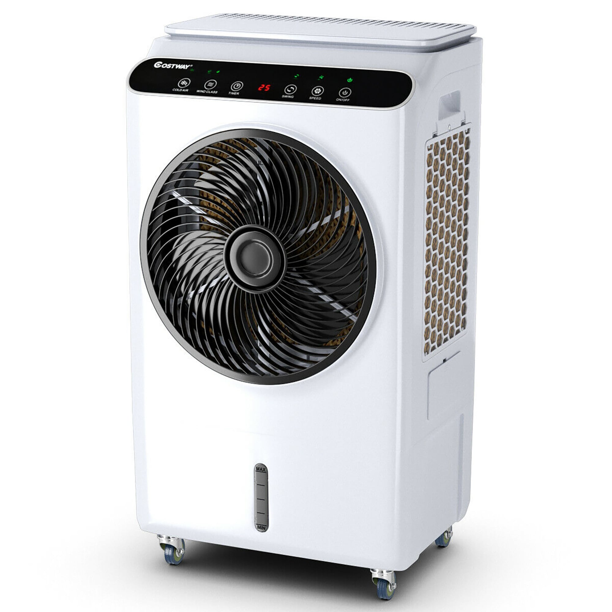 CASAINC CACSW11 10.5-Inches 110 -Volt 3 -Speed High Velocity Indoor White Tower Fan