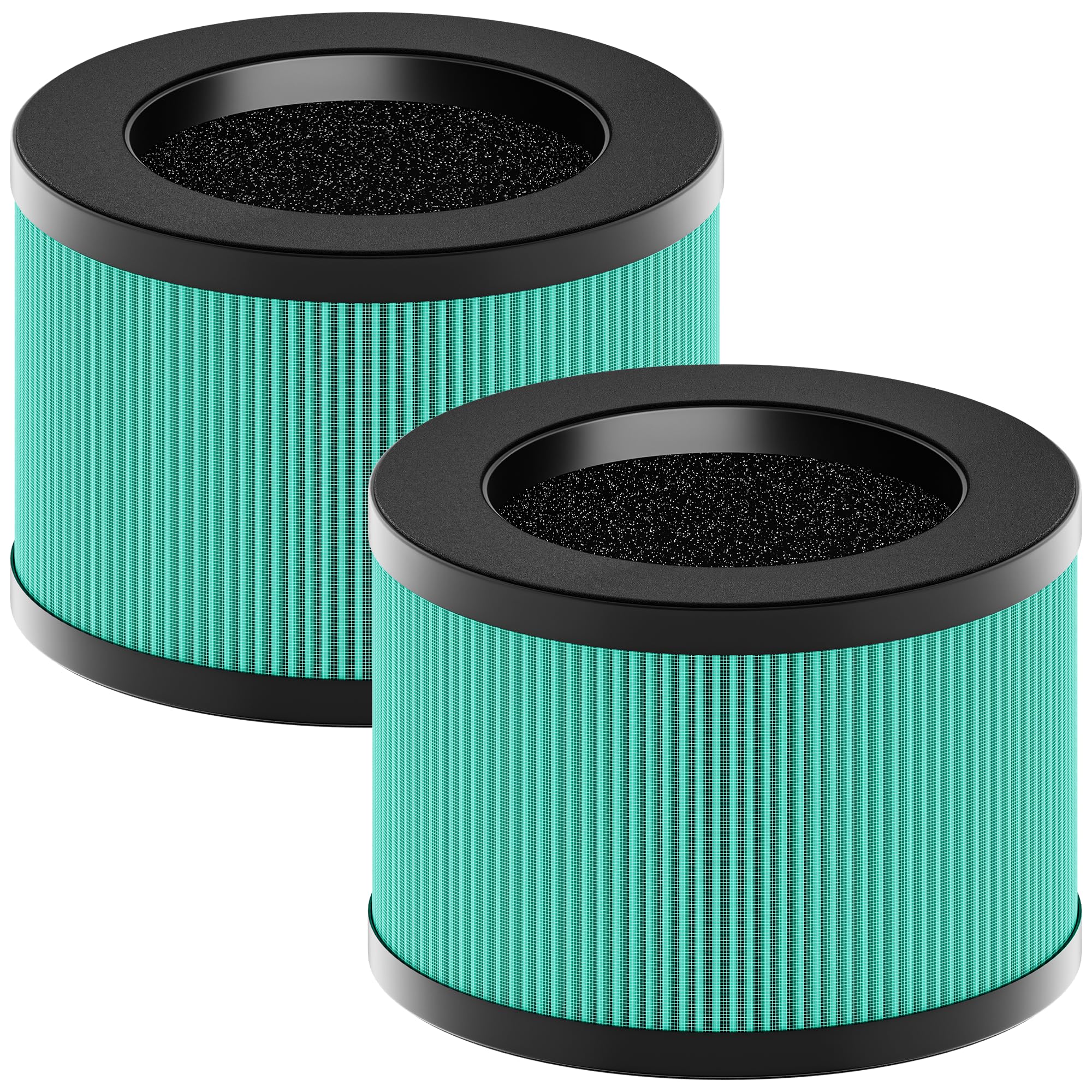 Justincity  MK01 MK06 True HEPA Filter Replacement Compatible with Aroeve MK01 MK06 ToLife TZ K1 and Kloudi DH JH01 Air Purifier Pet Dander