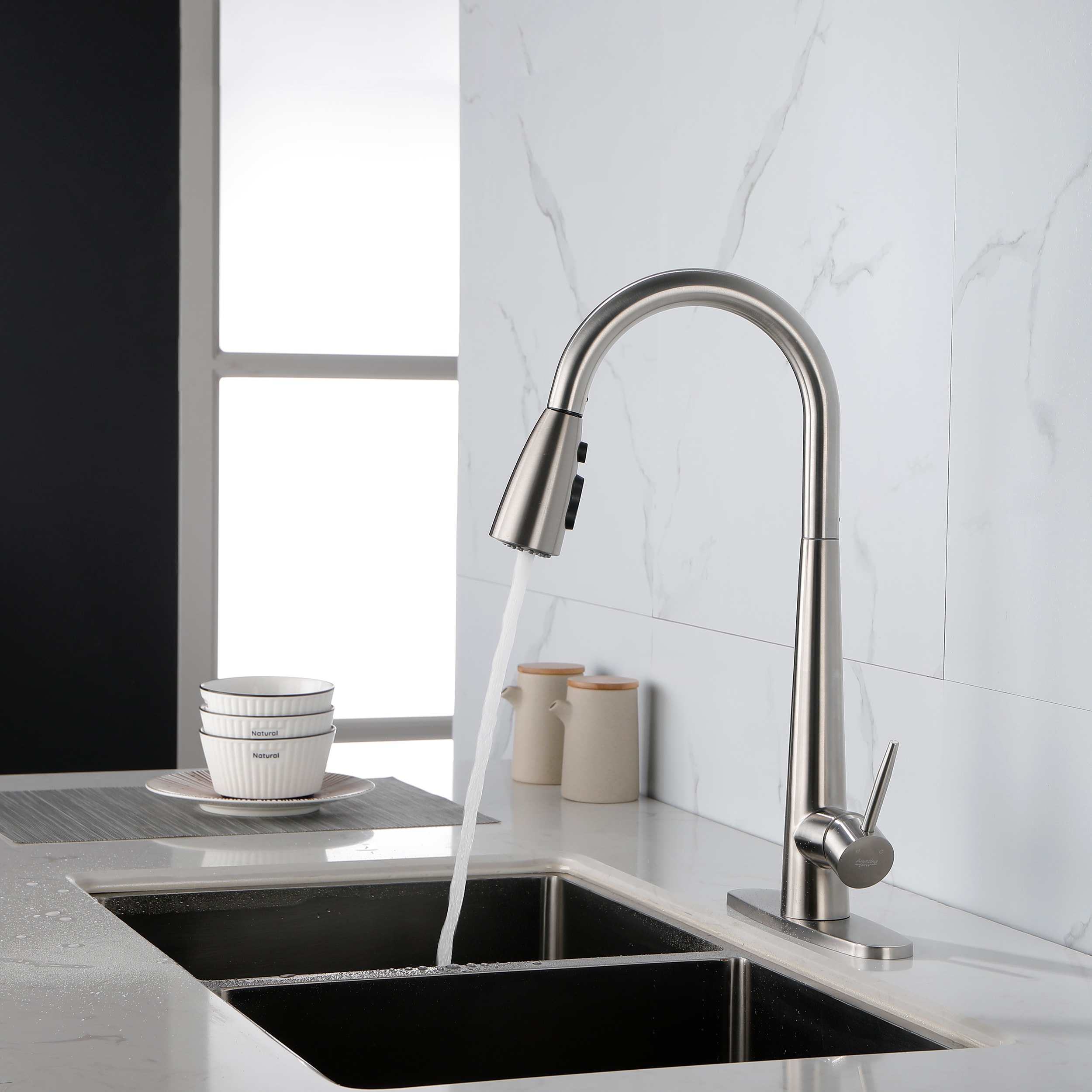 Utopia 4niture HAK-4012-NS Kitchen-Faucets - View #5