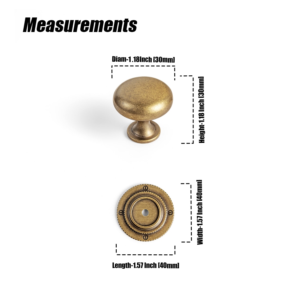 Miaokesen 8611GT-DK-A39 Cabinet-Knobs - View #2