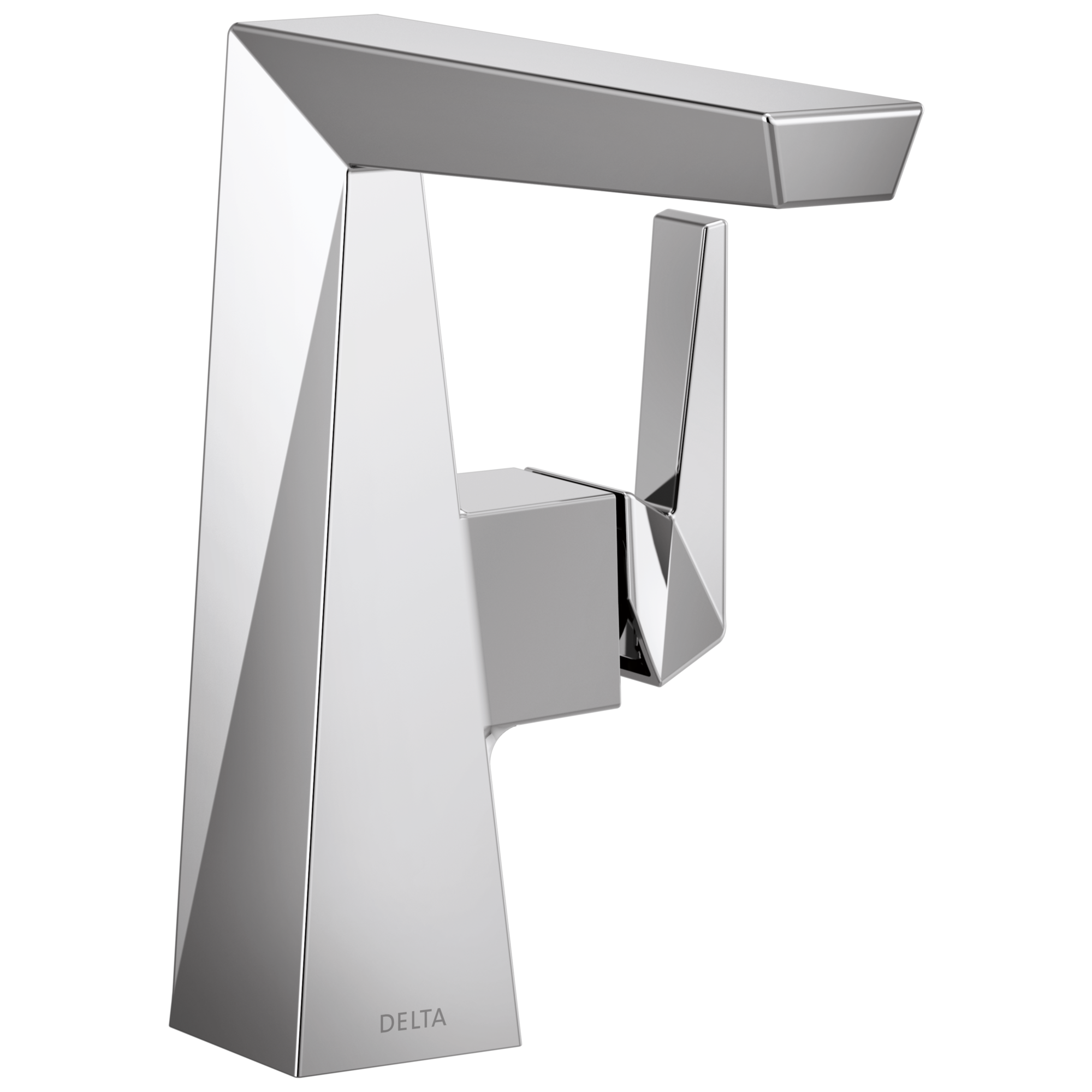 Delta Trillian Modern Chrome 7" Single Hole Brass Bathroom Faucet