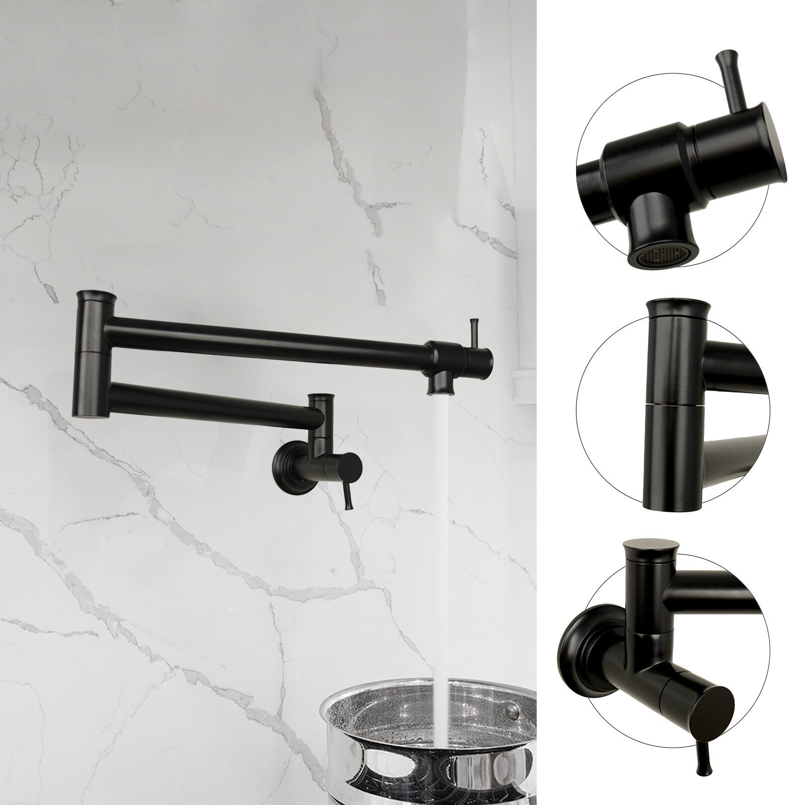 Akicon AK98266-MB Kitchen-Faucets - View #3