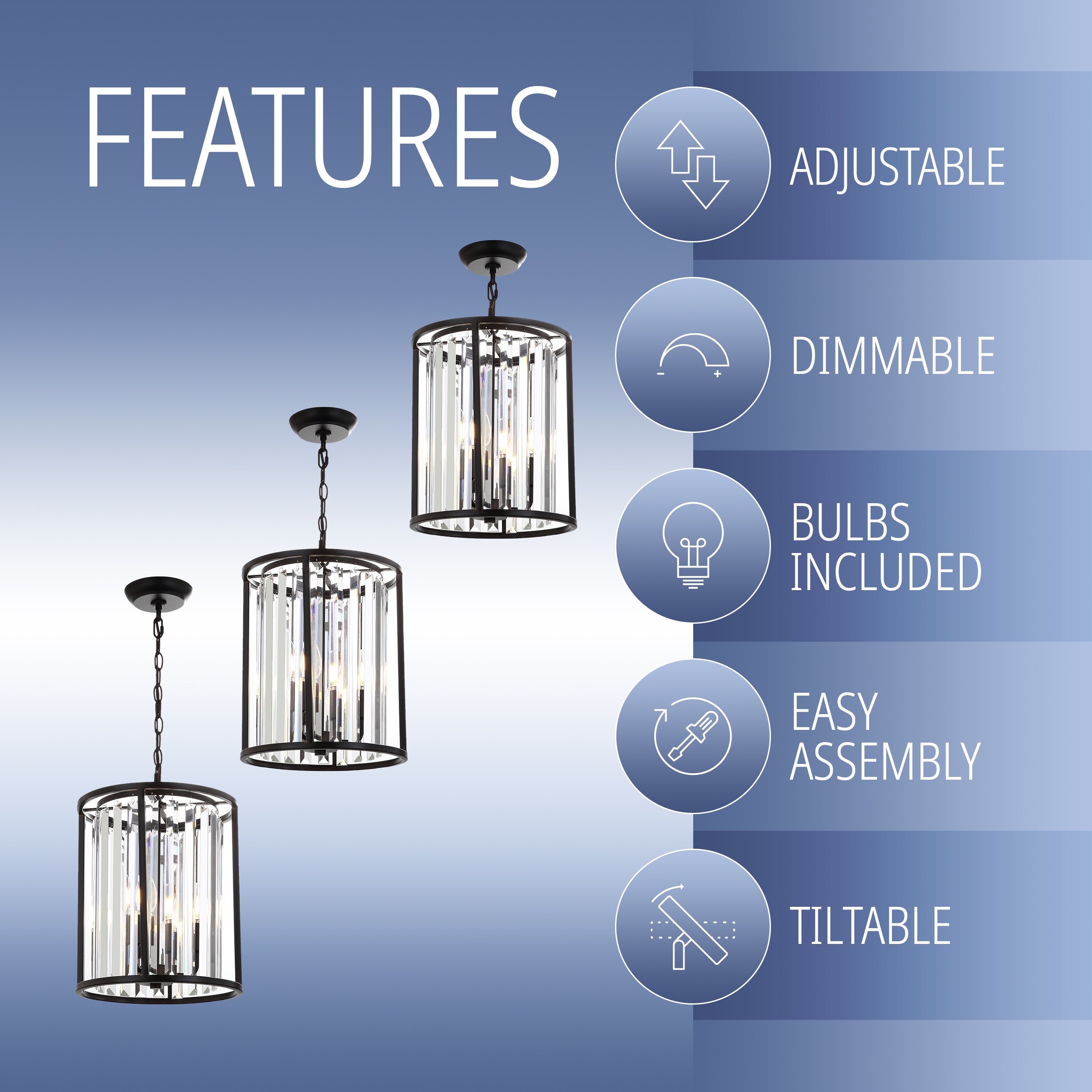 JONATHAN  Y JYL9055A Pendant-Lights - View #6