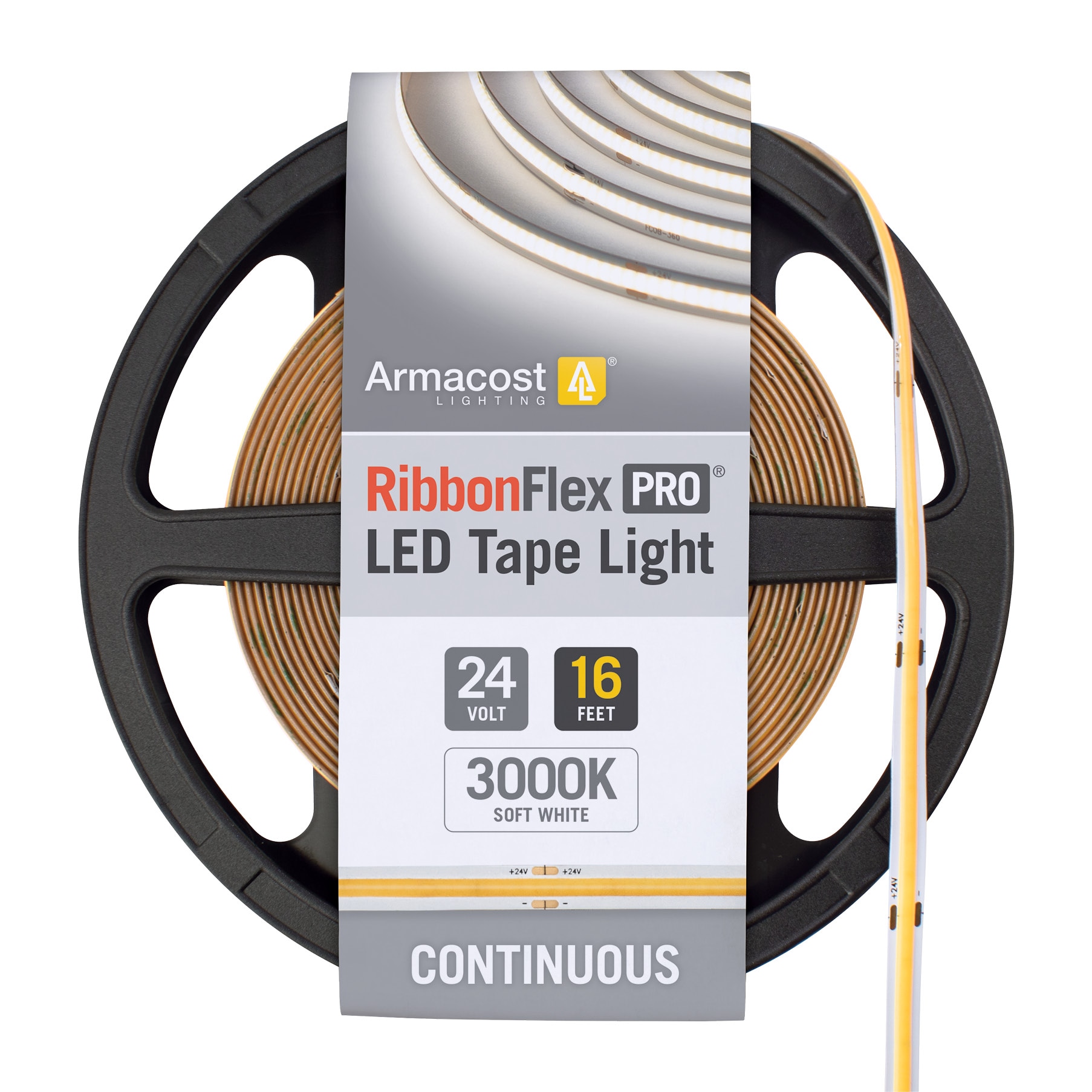 Armacost Lighting 421502 LED Tape Light Kit 16 ft 3000K AC Dimmable