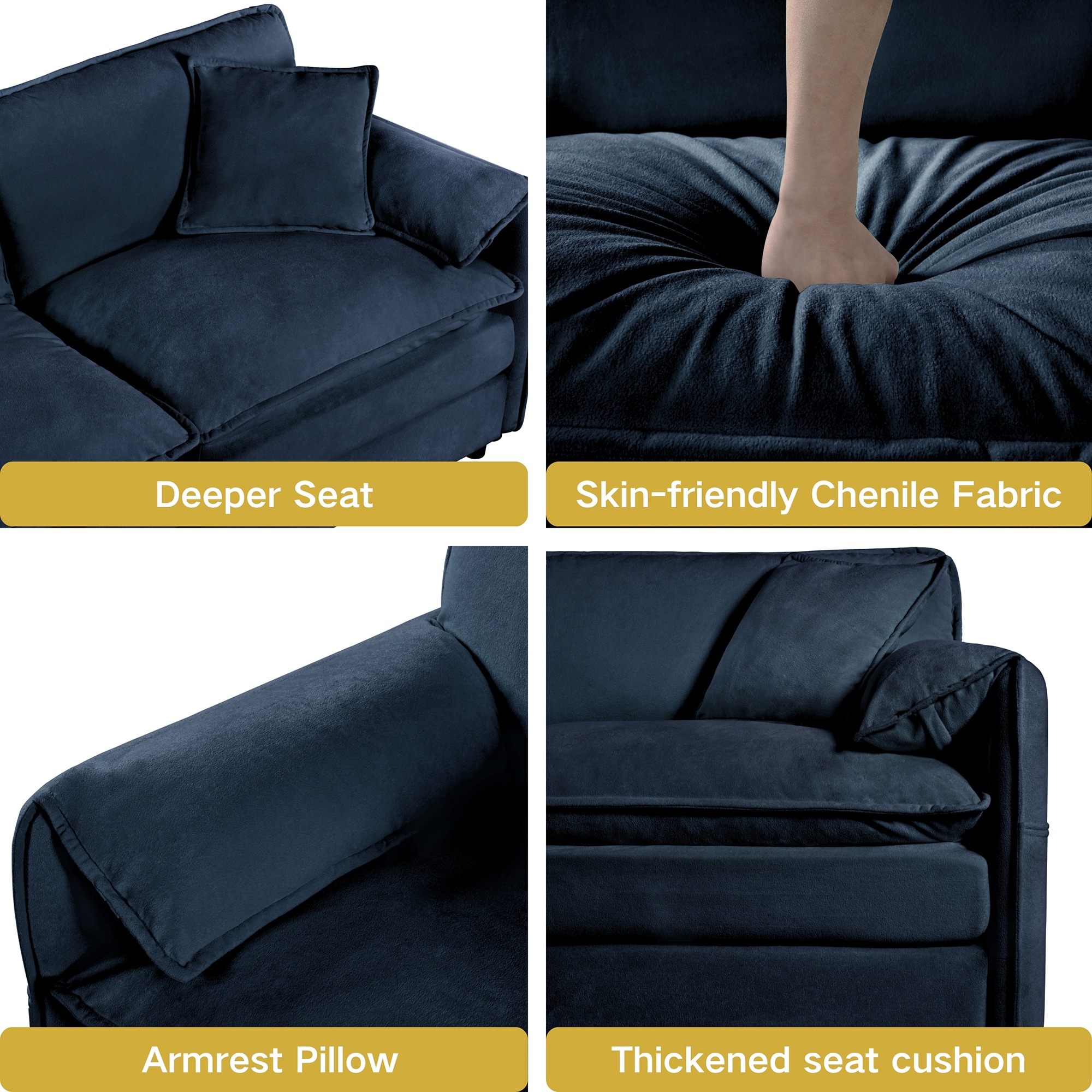 SINOFURN SYA330118BN Sofas-Loveseats - View #7