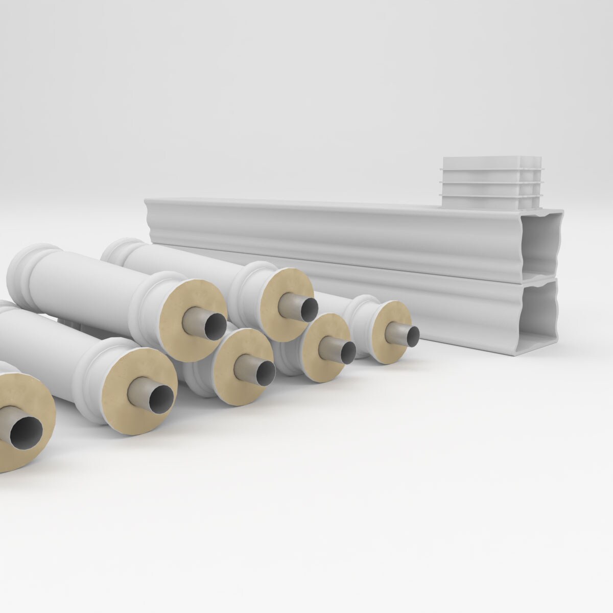 Ekena Millwork BALK32X048WEN railings - View #6