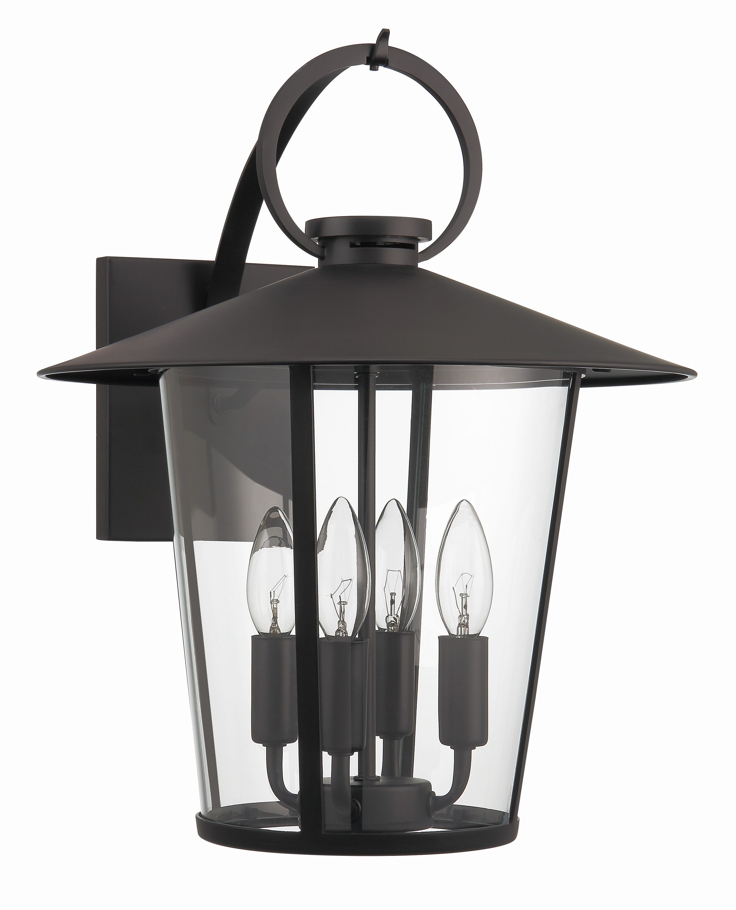 Crystorama AND-9202-CL-MK Outdoor-Wall-Lighting - View #3