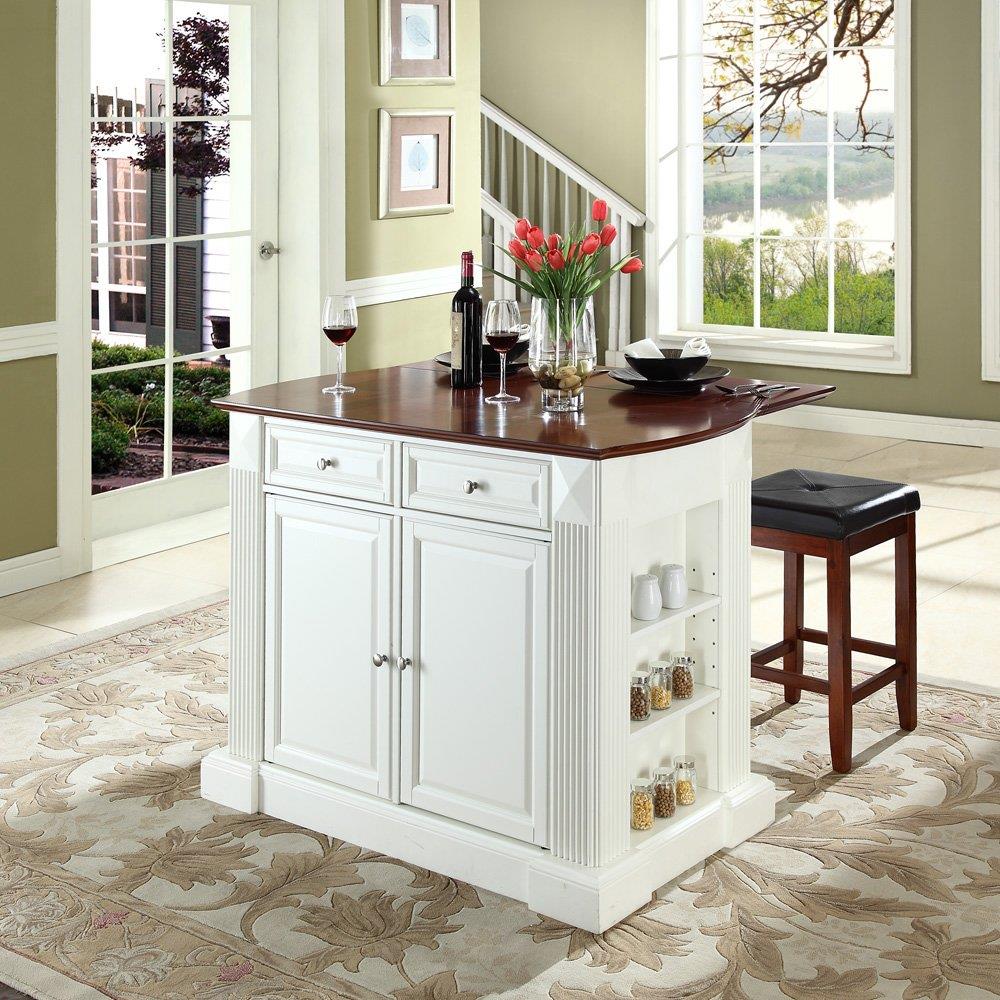 Crosley Lafayette Wood-Top Portable Kitchen Island at Tractor Supply Co.