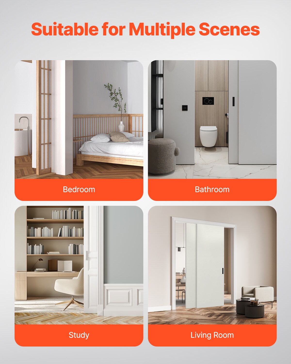 VEVOR TLMTZTLM5FTS39LKBV0 Sliding-Closet-Door-Track-Track-Kits - View #7