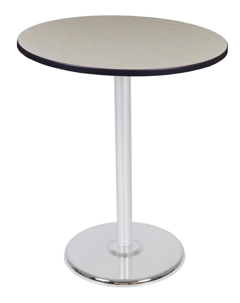 Regency TVCP36RNDPLCM Breakroom Off-white 4-Person Training Table (36-in W x 42-in H)