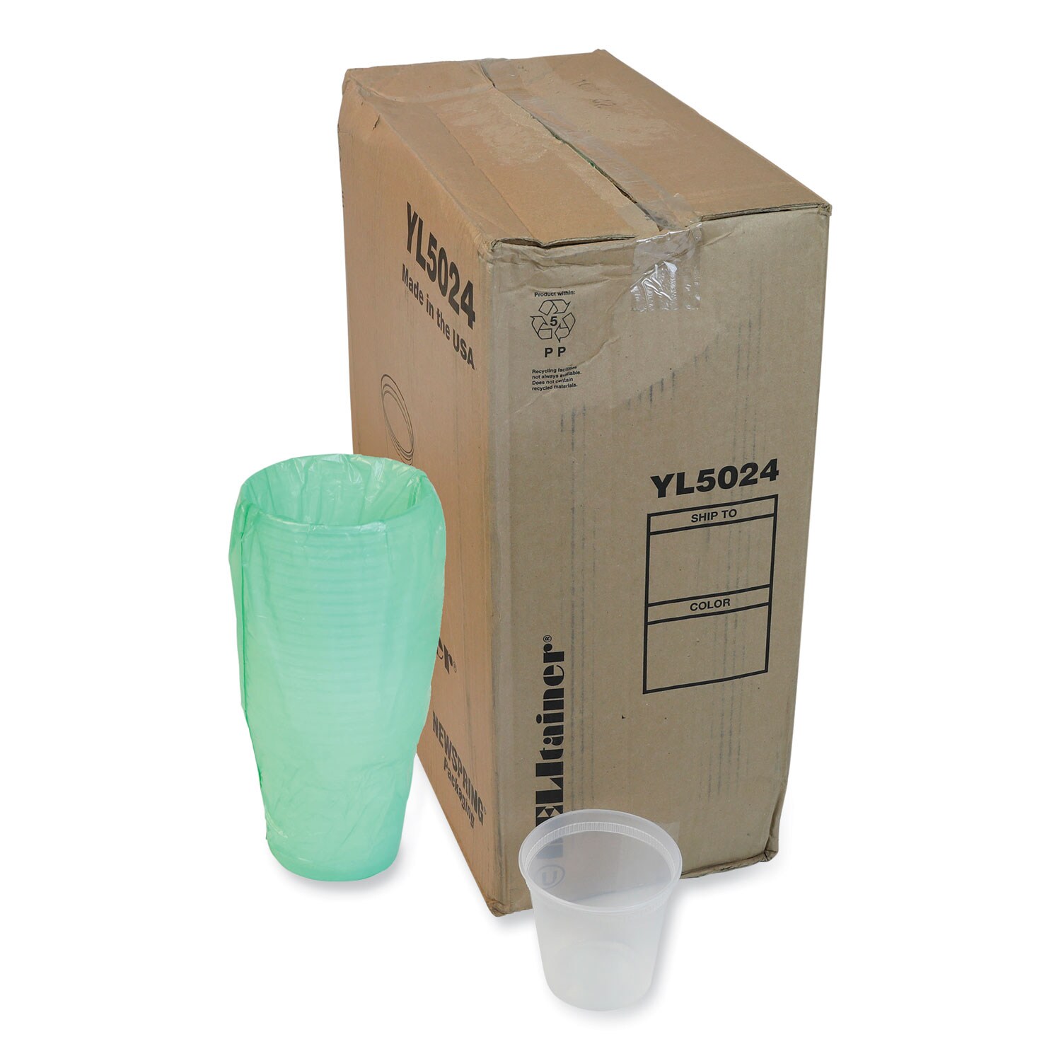 pactiv evergreen Newspring DELItainer Microwavable Container 24 oz 4.7 ...