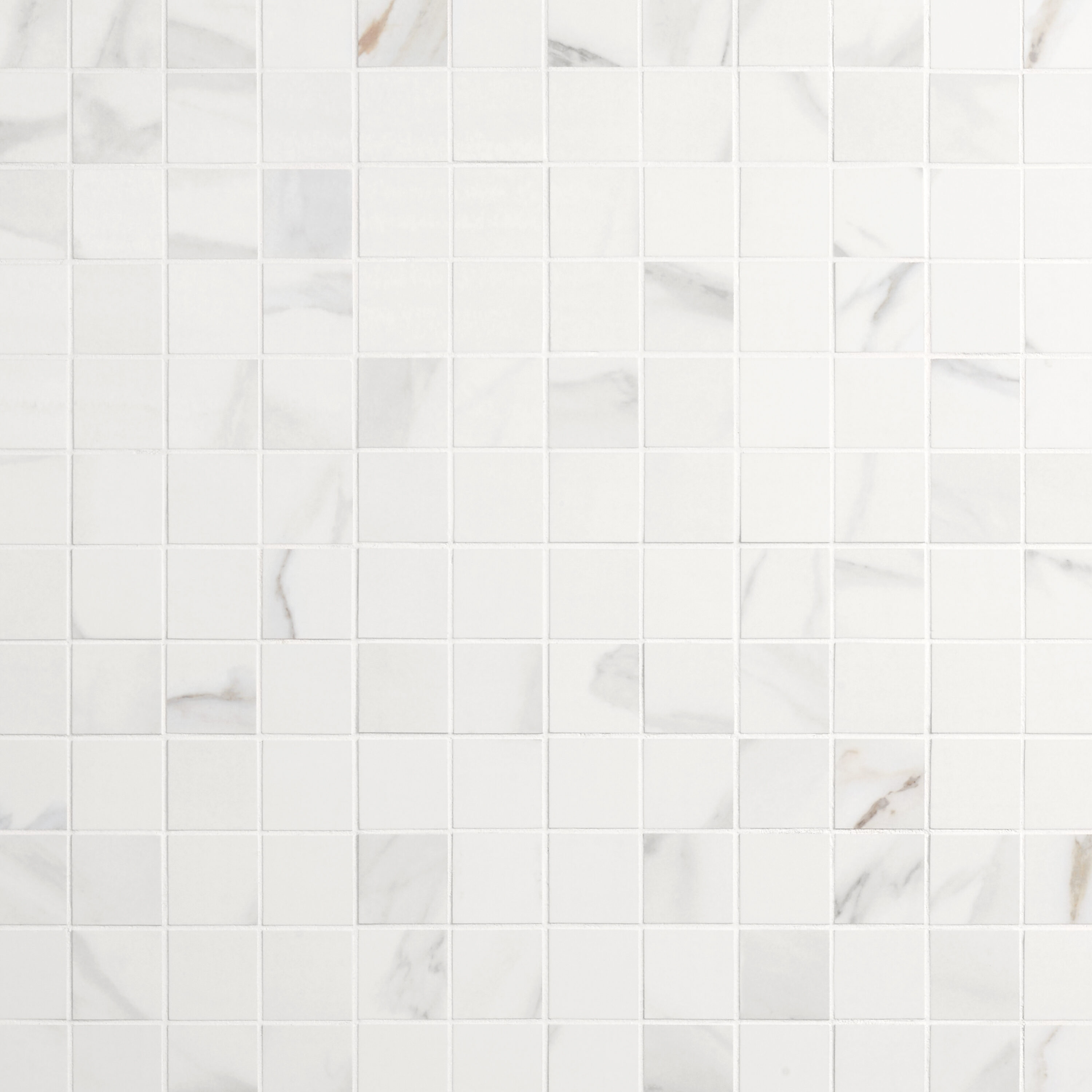 Artmore Tile EXT3RD109072 Memoir Aurora Gold 12-in x 12-in Matte Porcelain Marble look Mosaic Floor and Wall Tile ( 0.96-sq ft Piece )