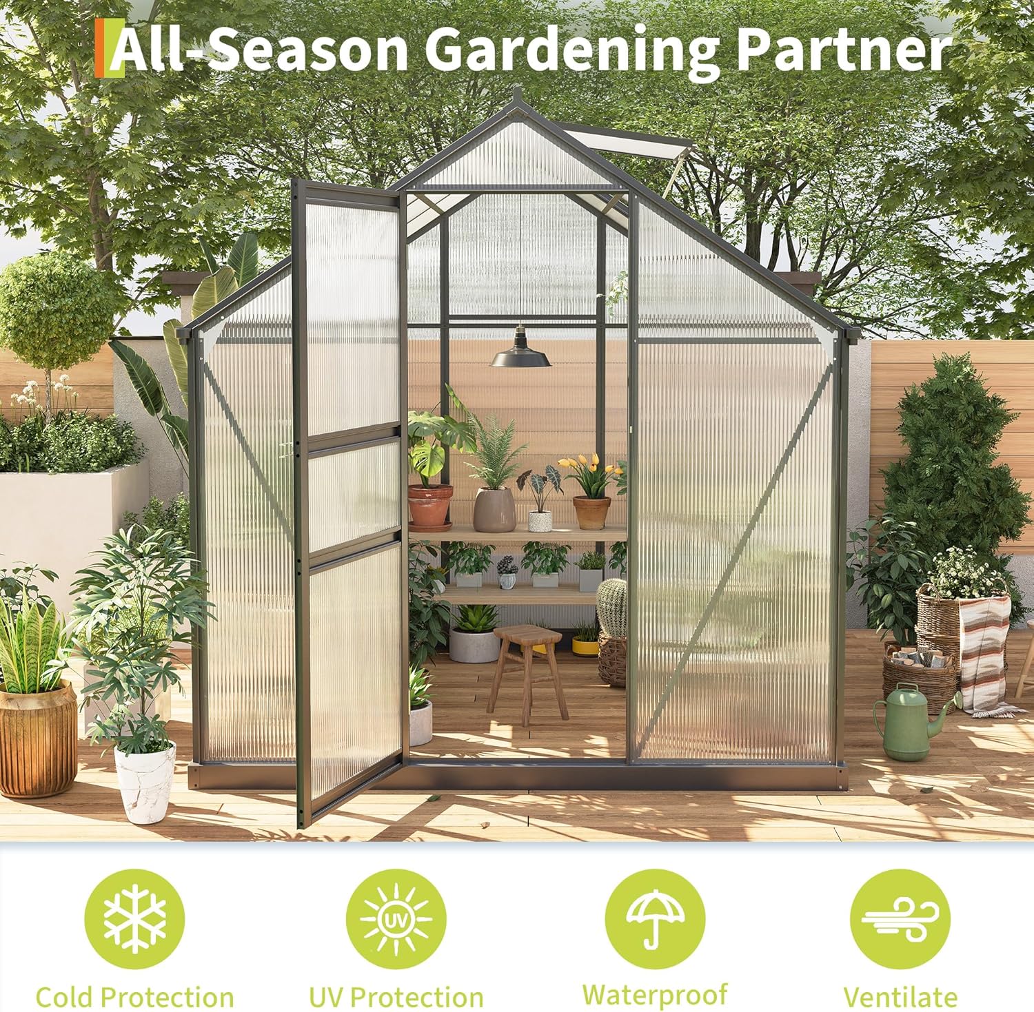 GAOMON LSPPJOK-4WXGRM9C70 greenhouses - View #3