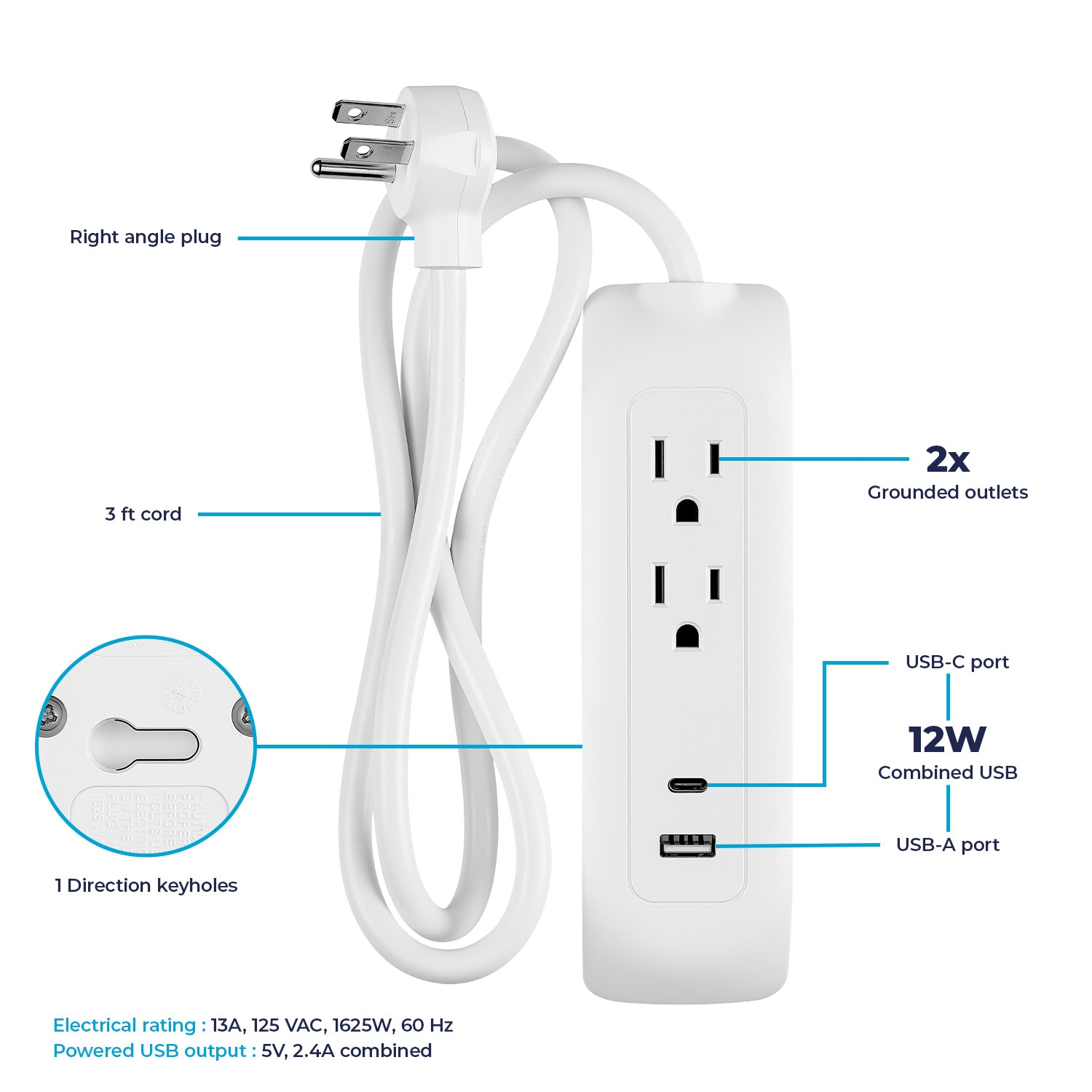 Lowe's Essentials 30000858 Electrical-Power-Strips - View #4
