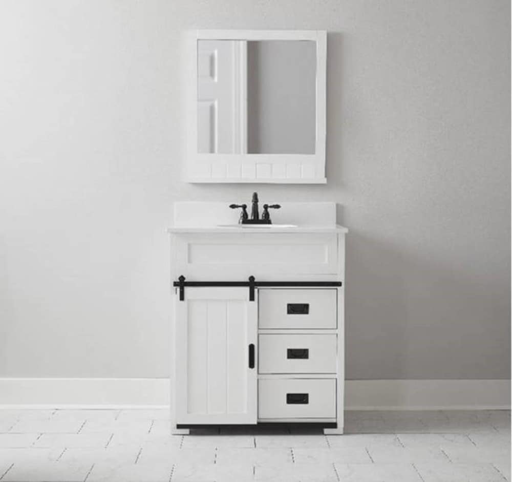 30-In Bathroom Vanities With Tops At Lowes.com