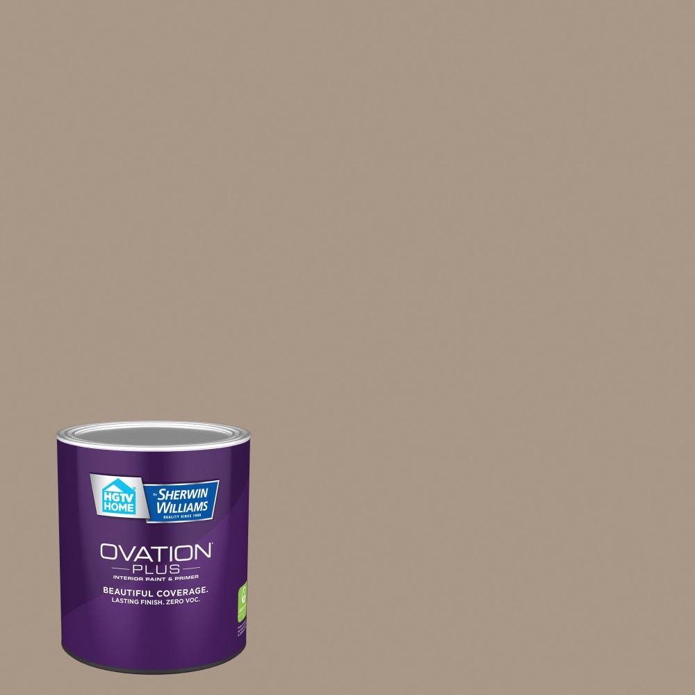 HGTV HOME by Sherwin-Williams 2007-9C-2557208 Ovation Plus Semi-gloss Woodland Stone 2007-9C Latex Interior Paint Paint + Primer ( 1-quart )