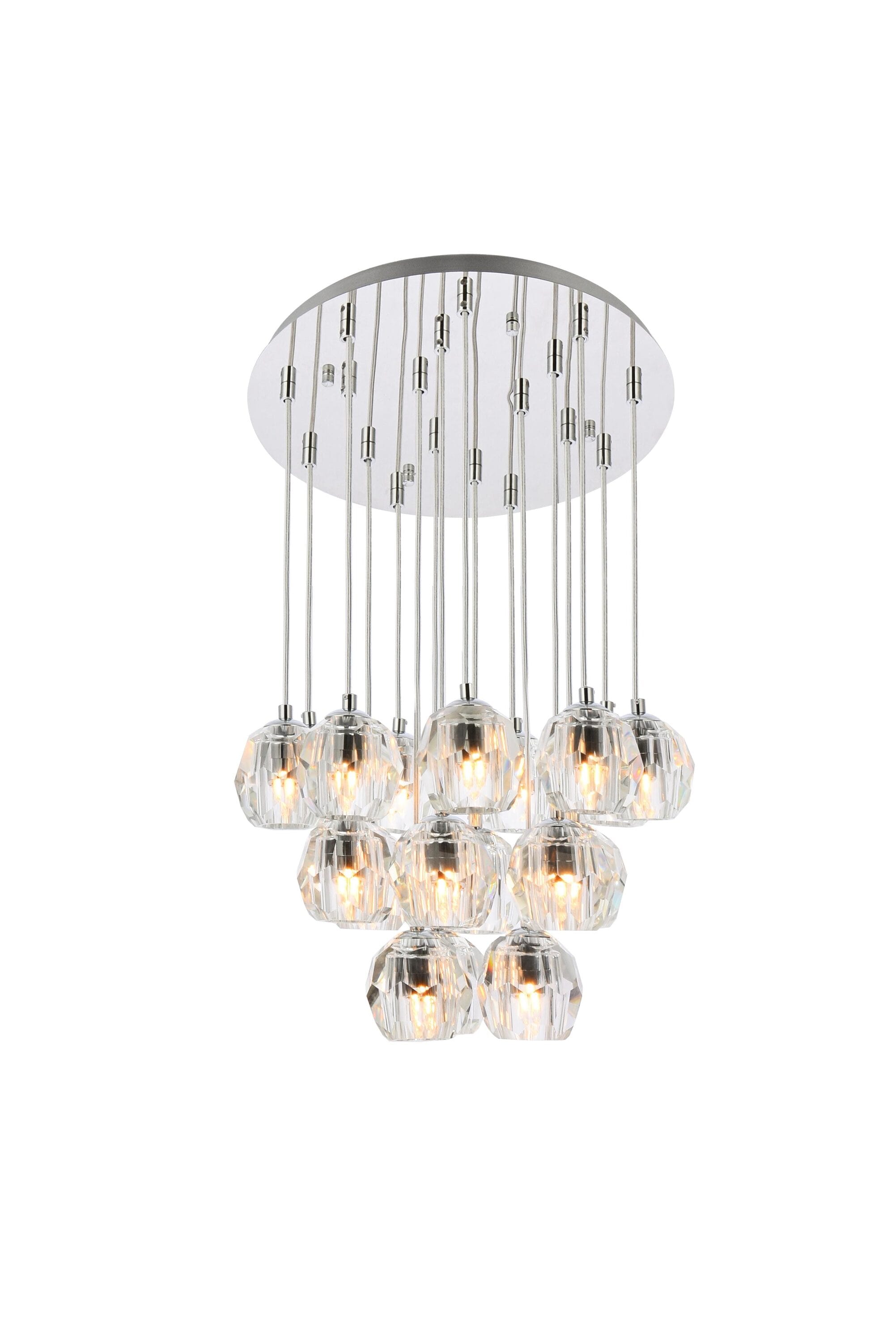 Elegant Decor HF10515G15C Pendant-Lights - View #3