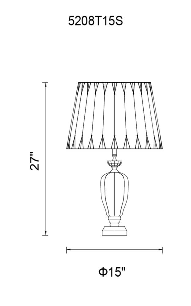 CWI Lighting 5208T15S Table-Lamps - View #2