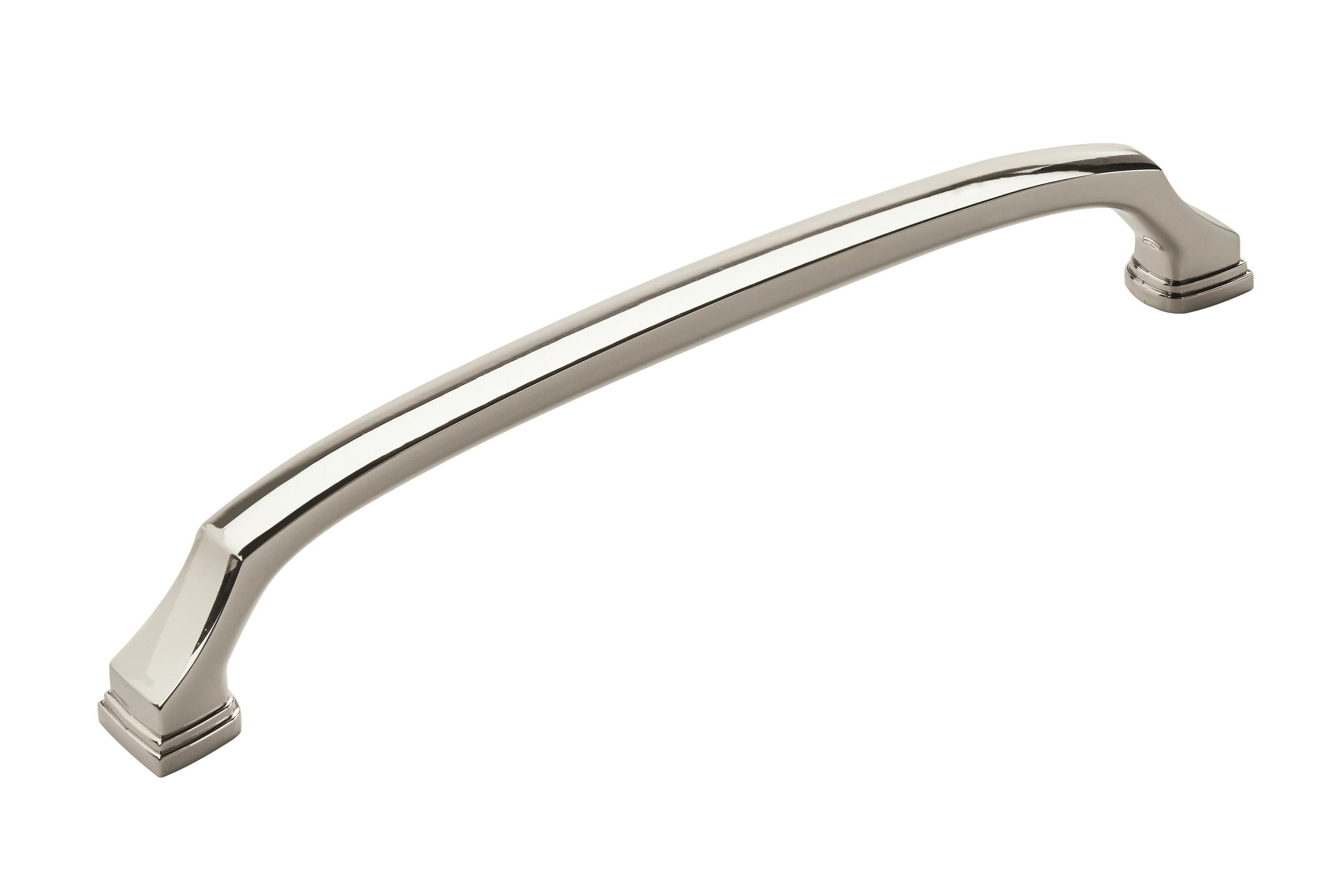 Amerock BP55349PN Revitalize 12-in , 305mm Center to Center Polished Nickel Arch Handle For Use on Appliances Drawer Pulls
