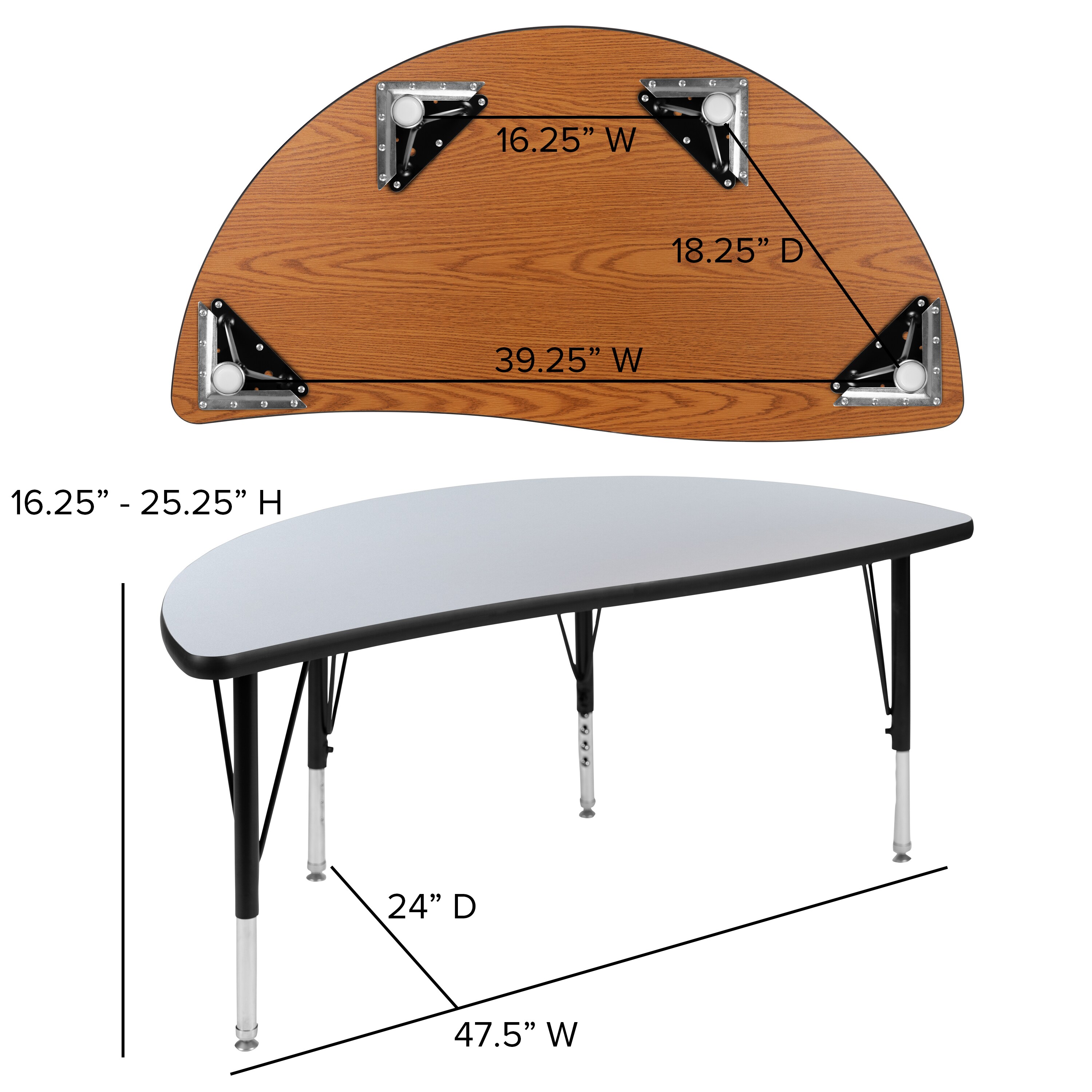 Emma + Oliver 889142513735 Kids-Play-Tables - View #4