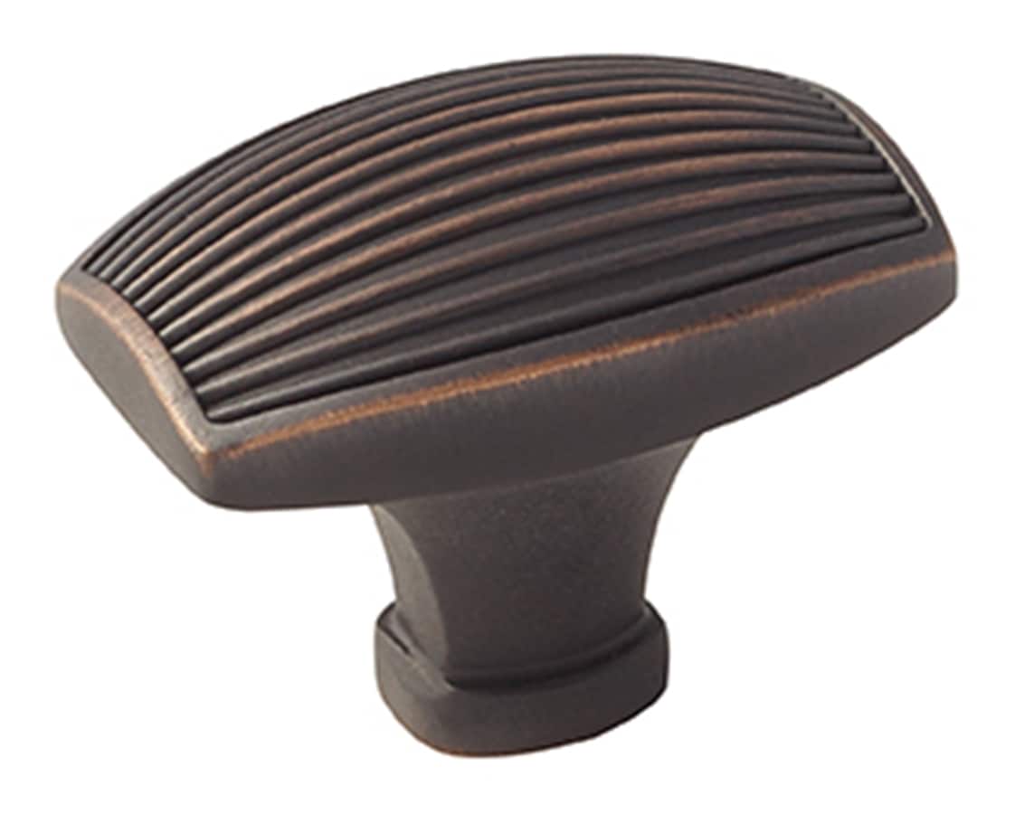 Amerock BP36614ORB Sea Grass 1-1/2-in Oil Rubbed Bronze Bar Traditional Cabinet Knob