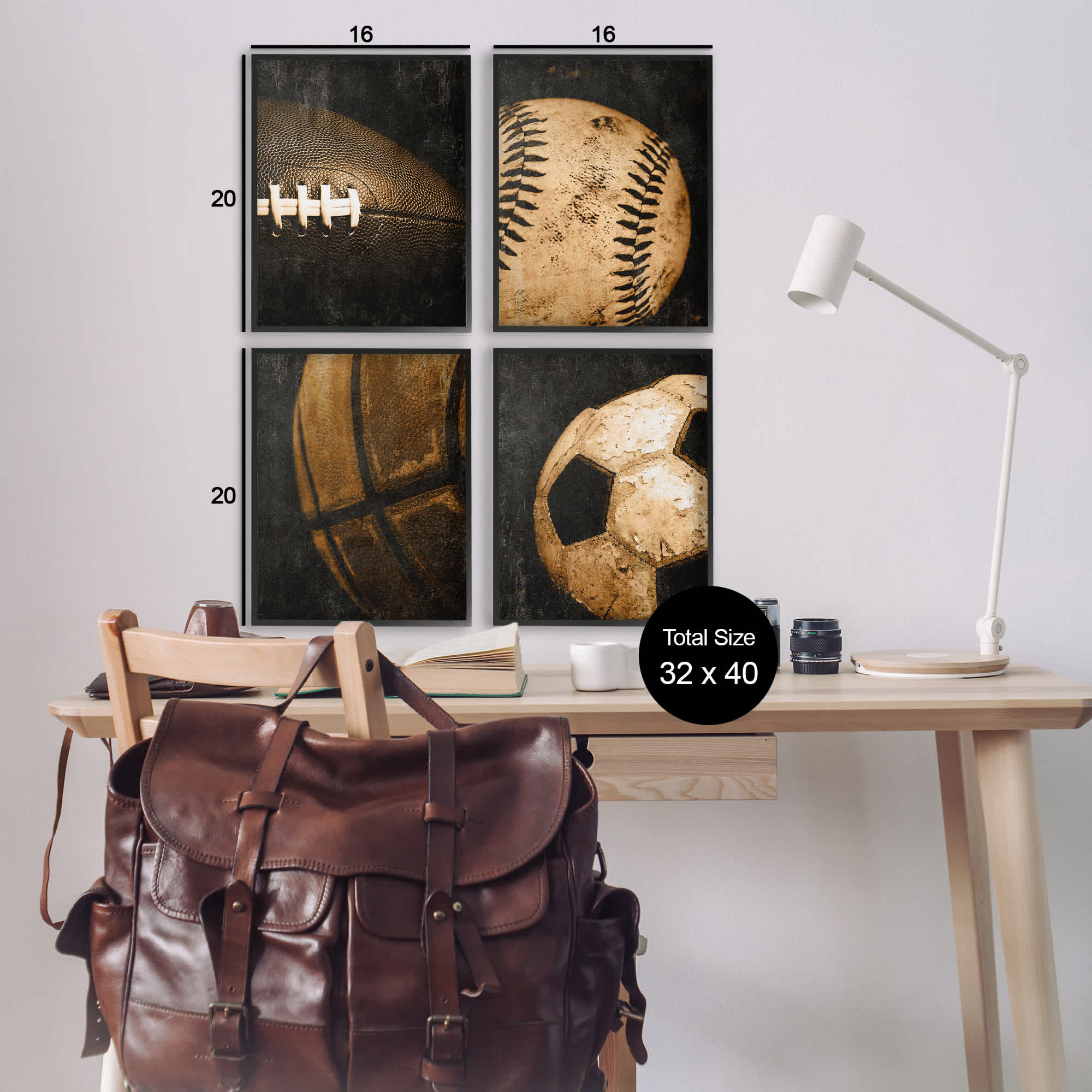 Stupell Industries A4-252-WFR-4PC-16X20 Wall-Art - View #3