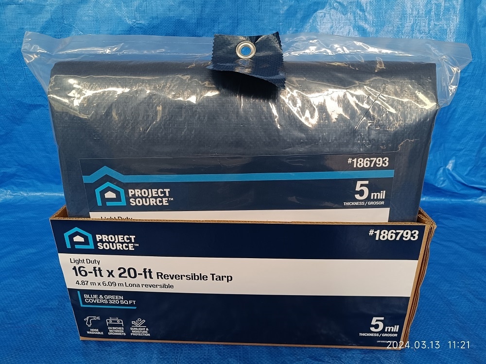 Blue Hawk BG16X20-L tarps - View #4